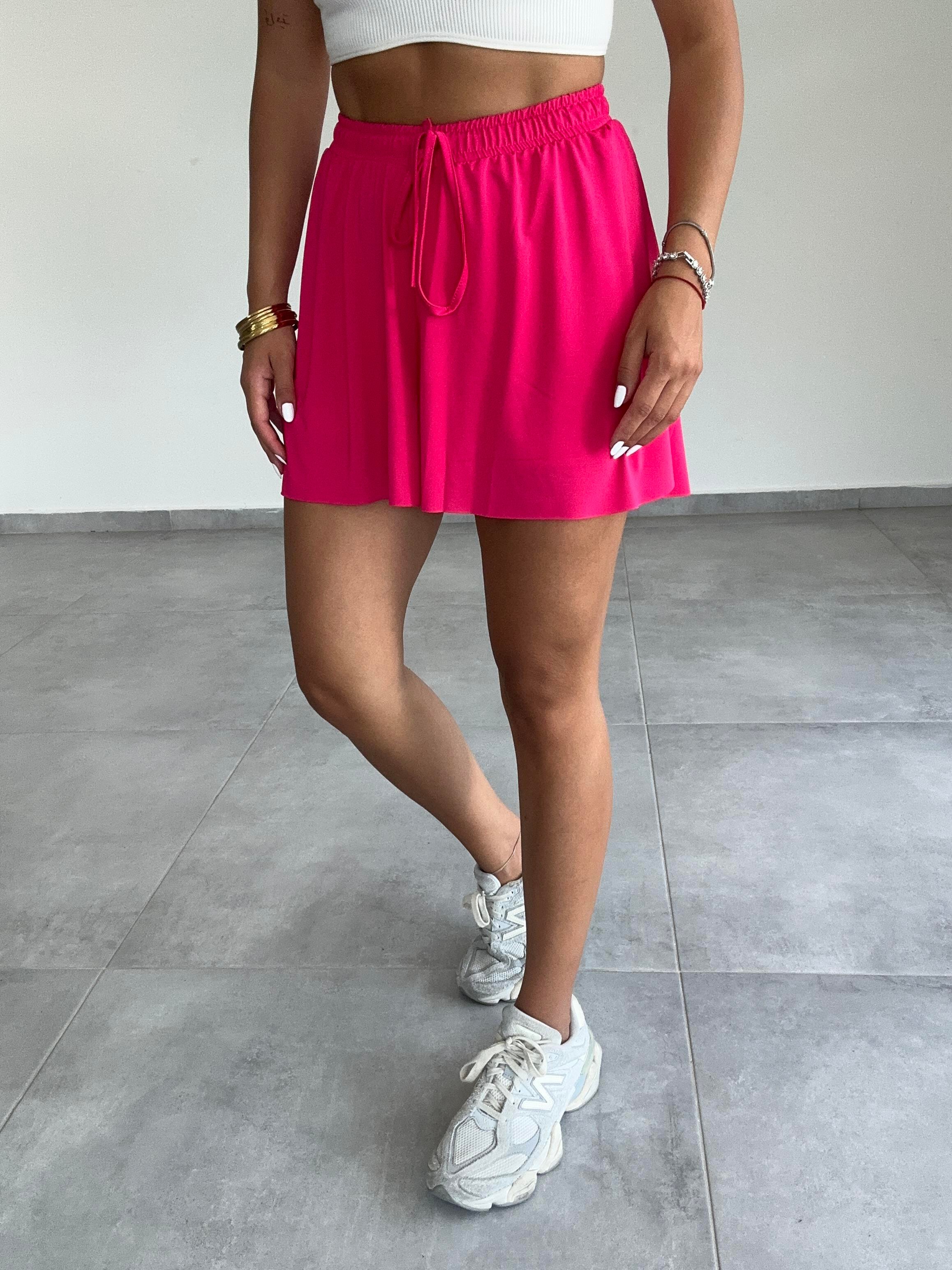 Fuşya Tenis Şort