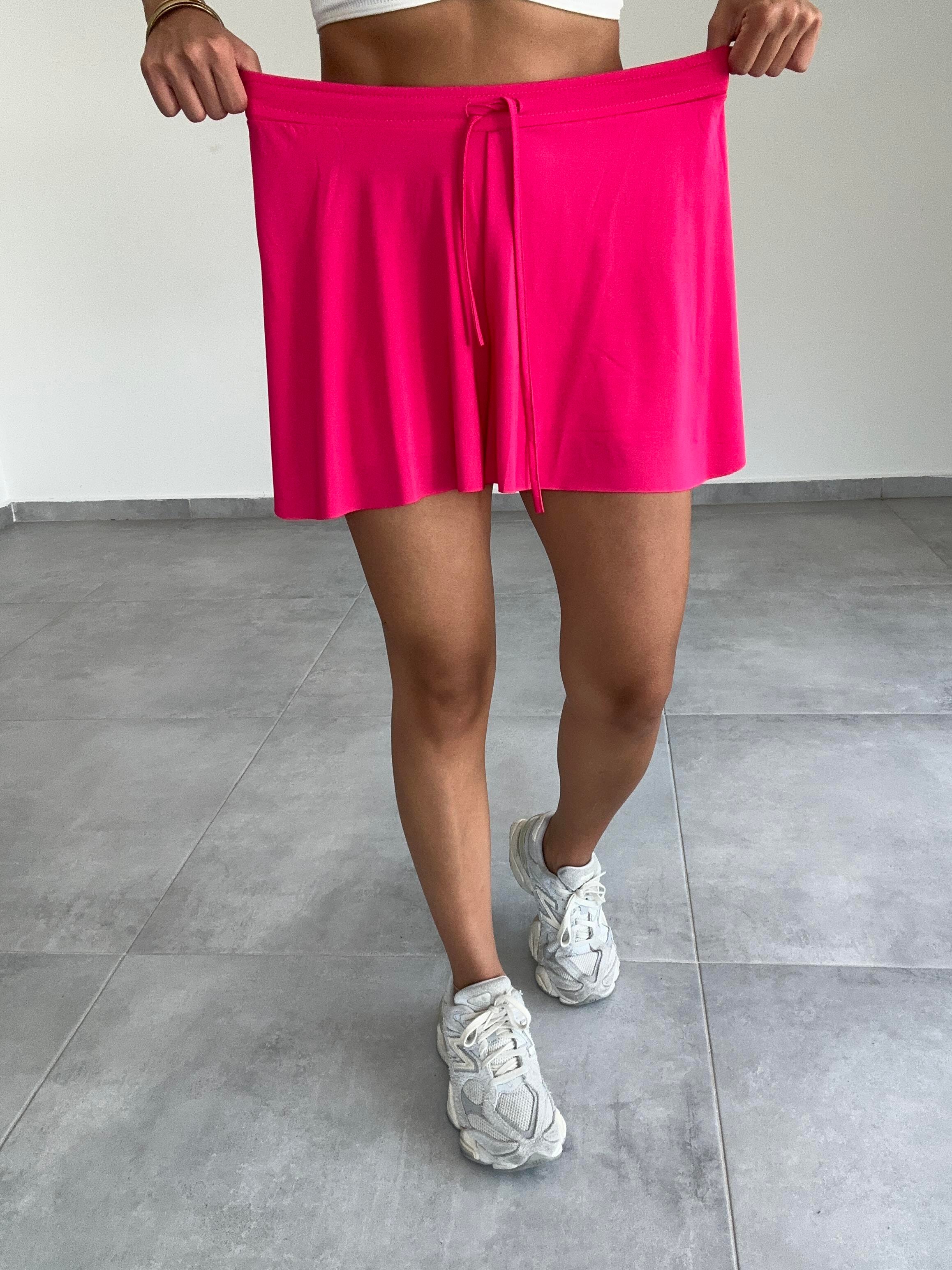 Fuşya Tenis Şort