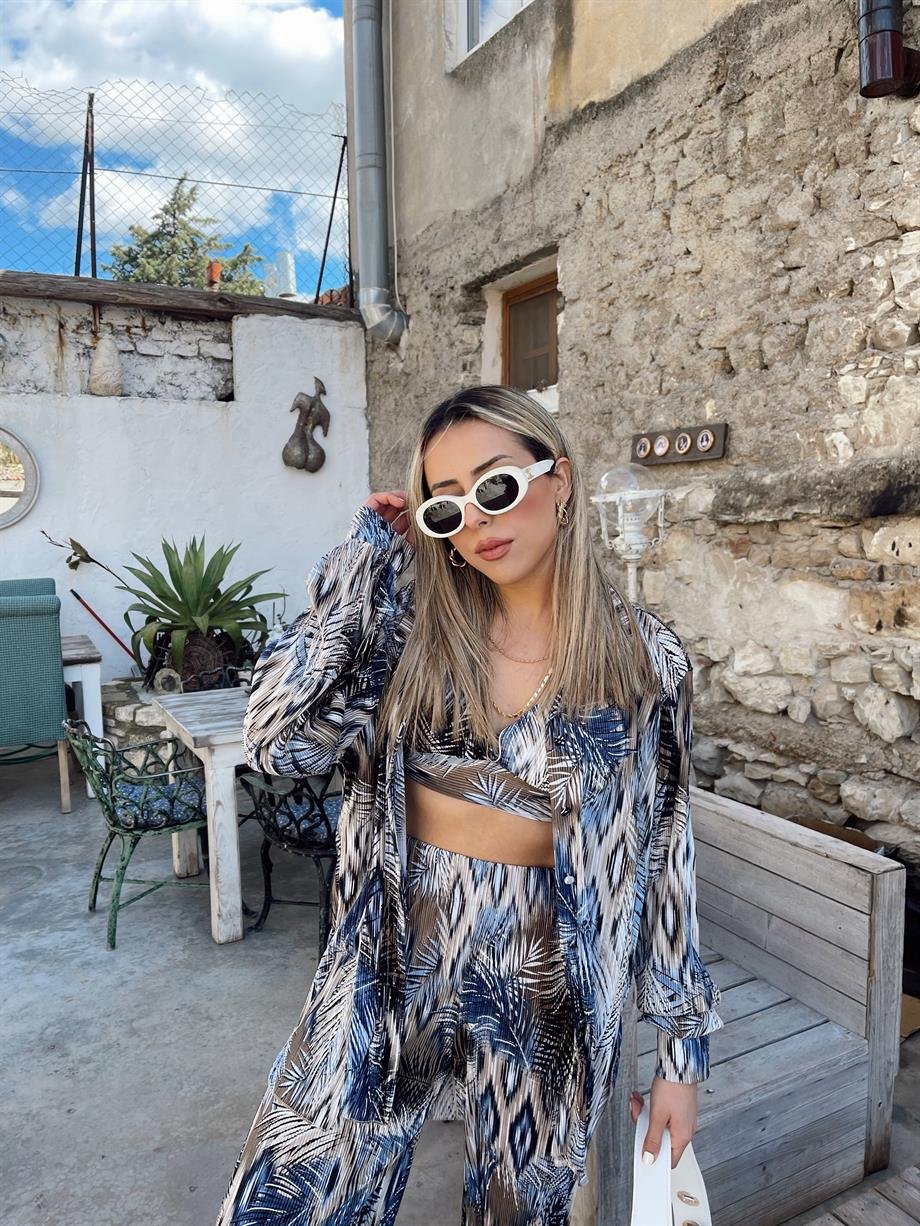 İndigo 3 Parca Takım