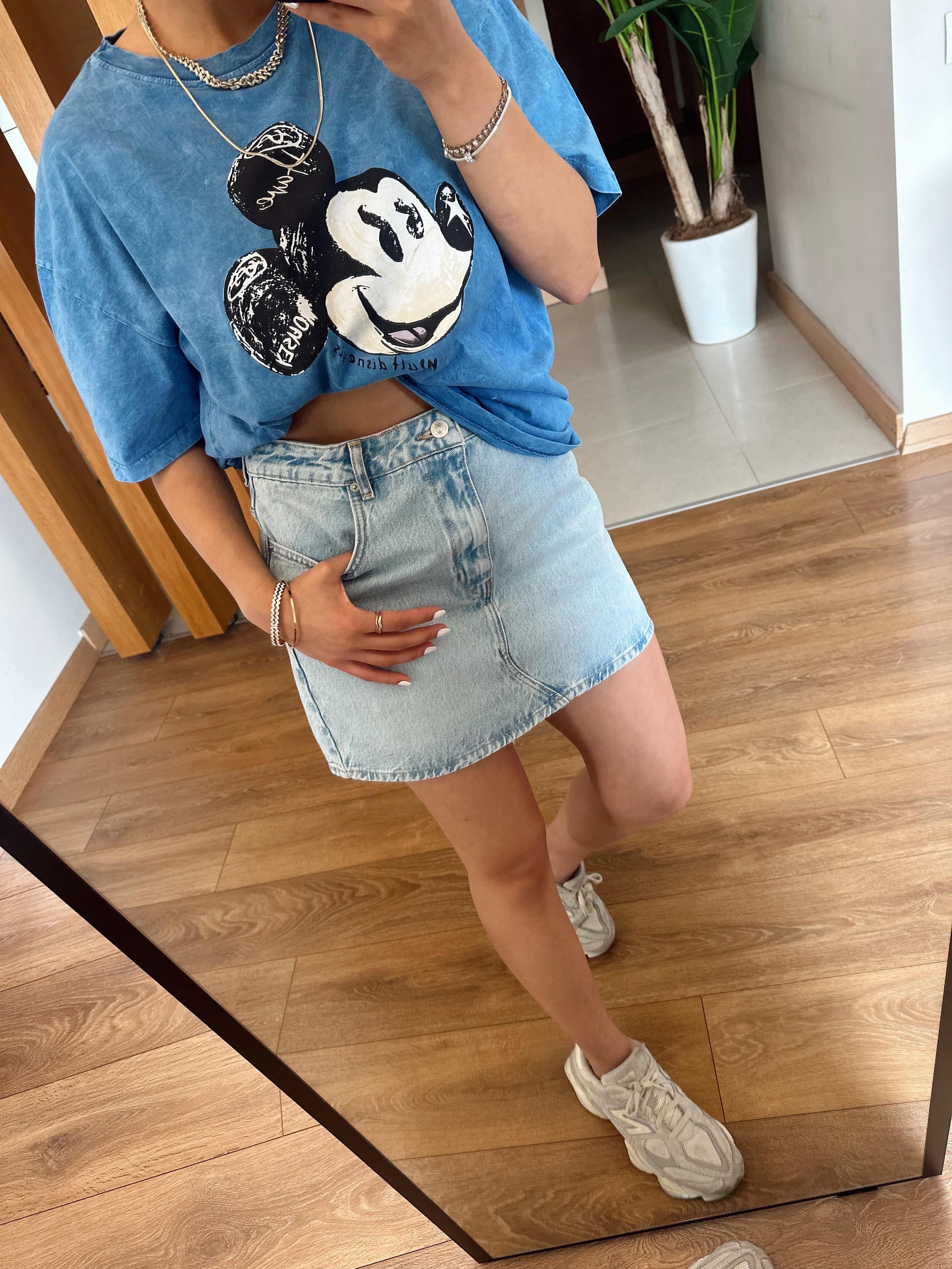 İndigo Mickey Tişört