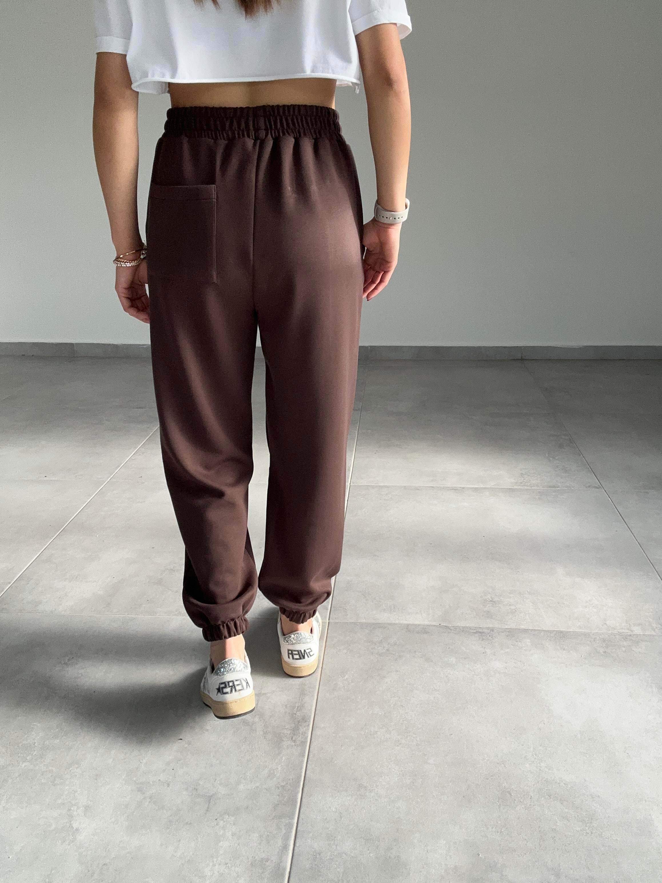 Kahve Jogger Eşofman