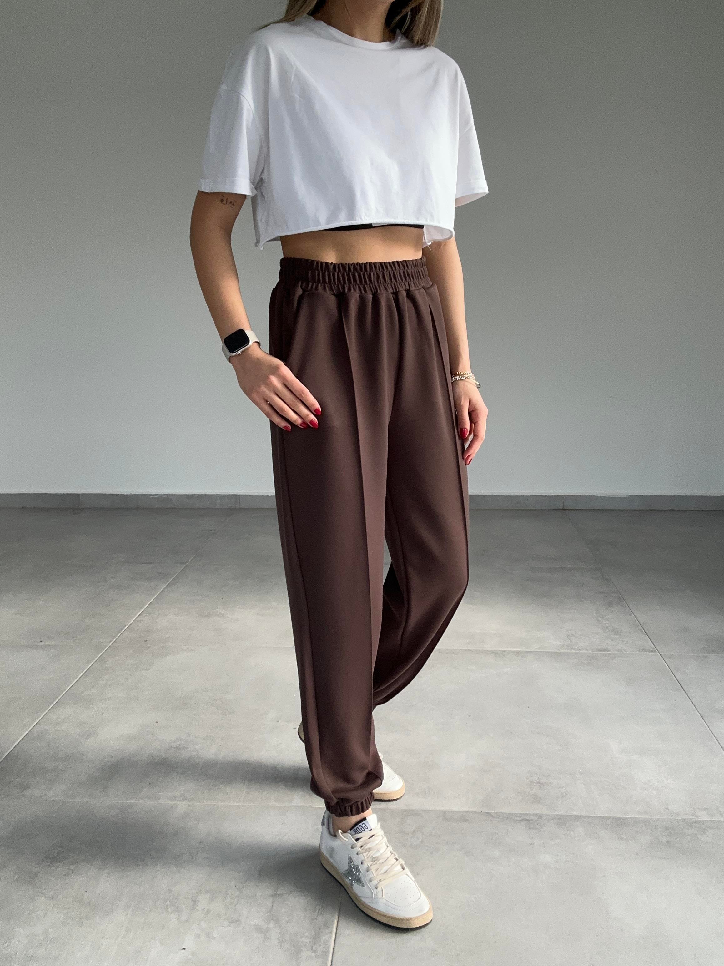 Kahve Jogger Eşofman