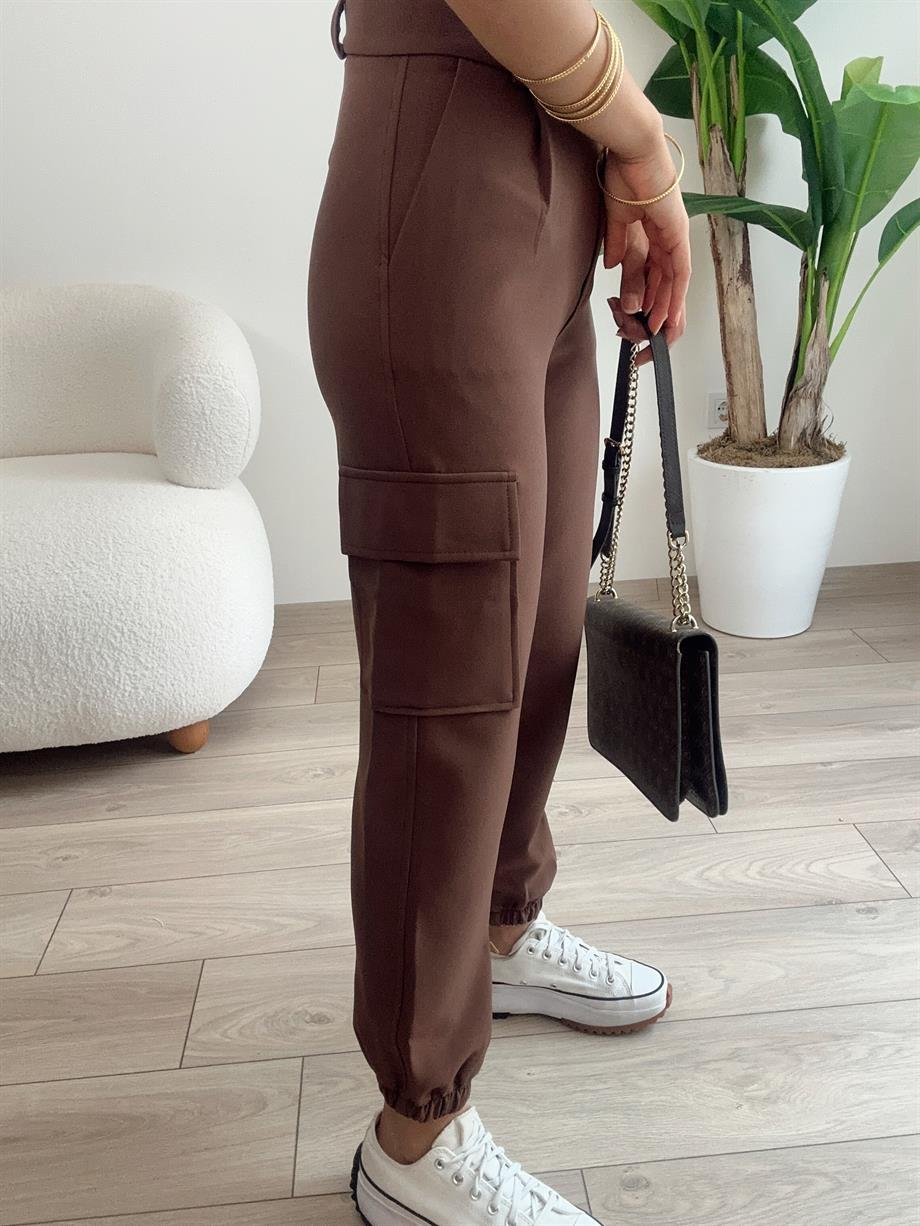 Kahve Kargo Pantolon