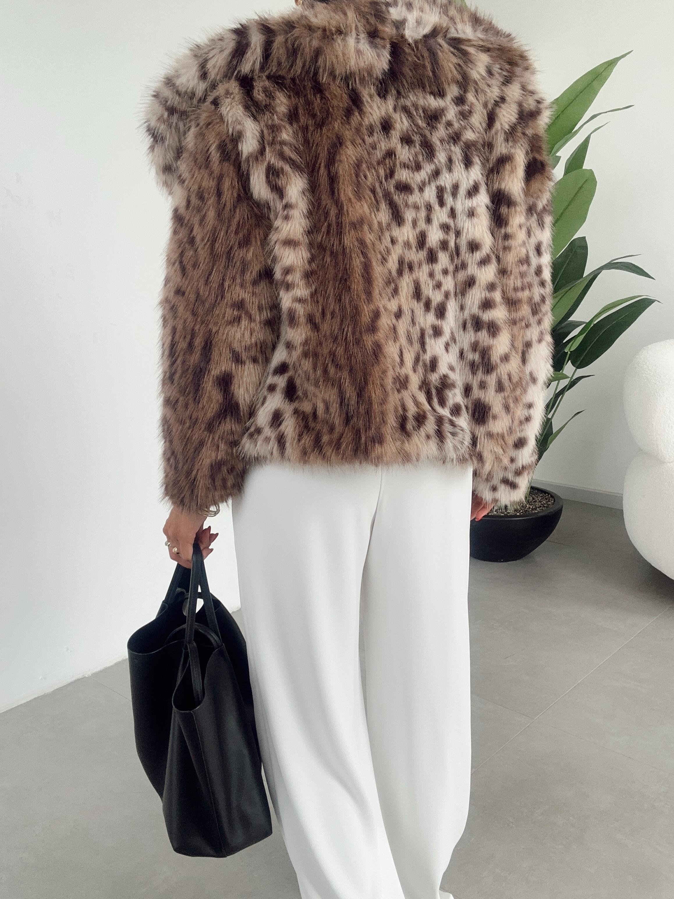 Kahve Leopar Kürk