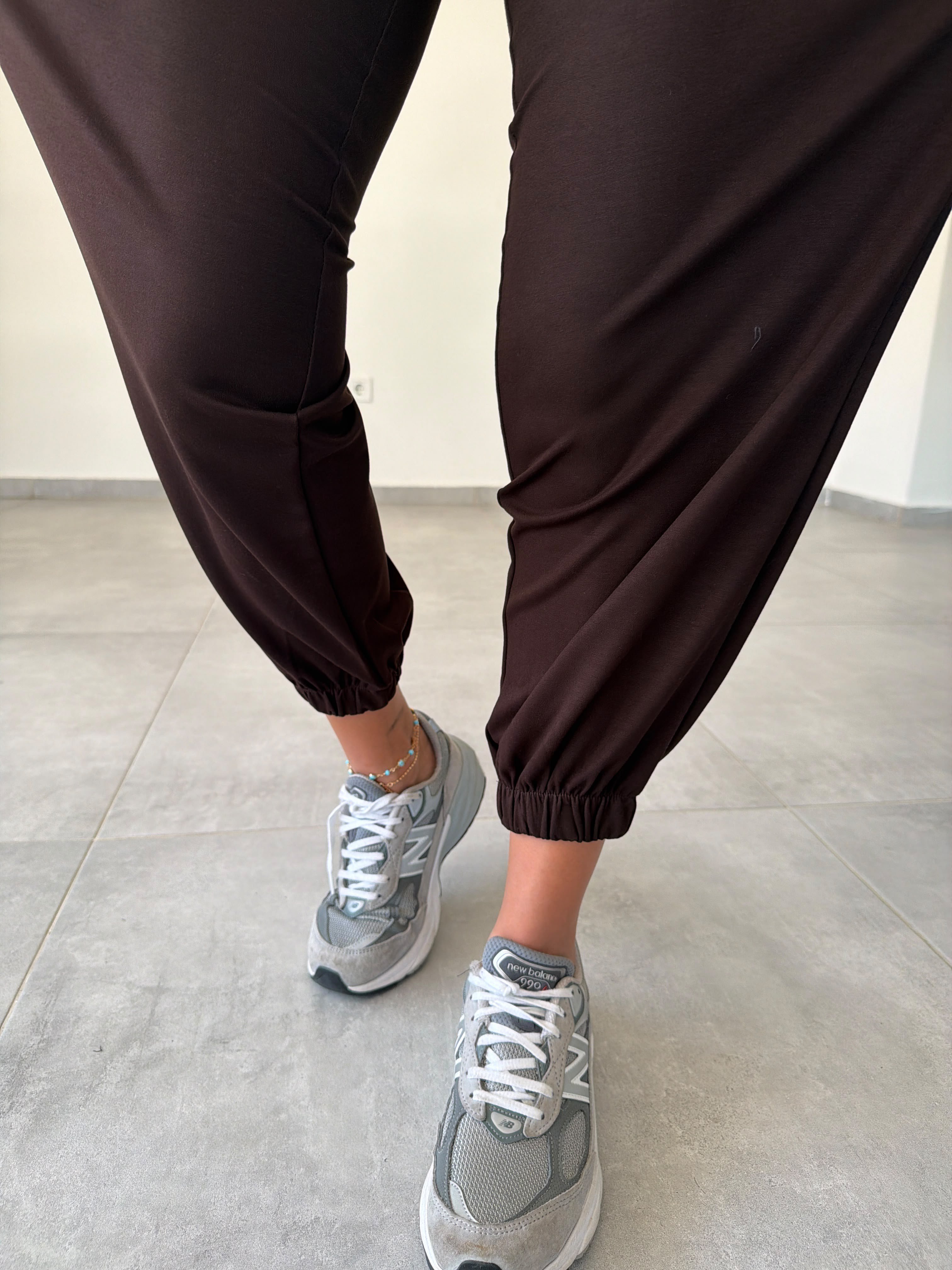 Kahve Modal Jogger Eşofman