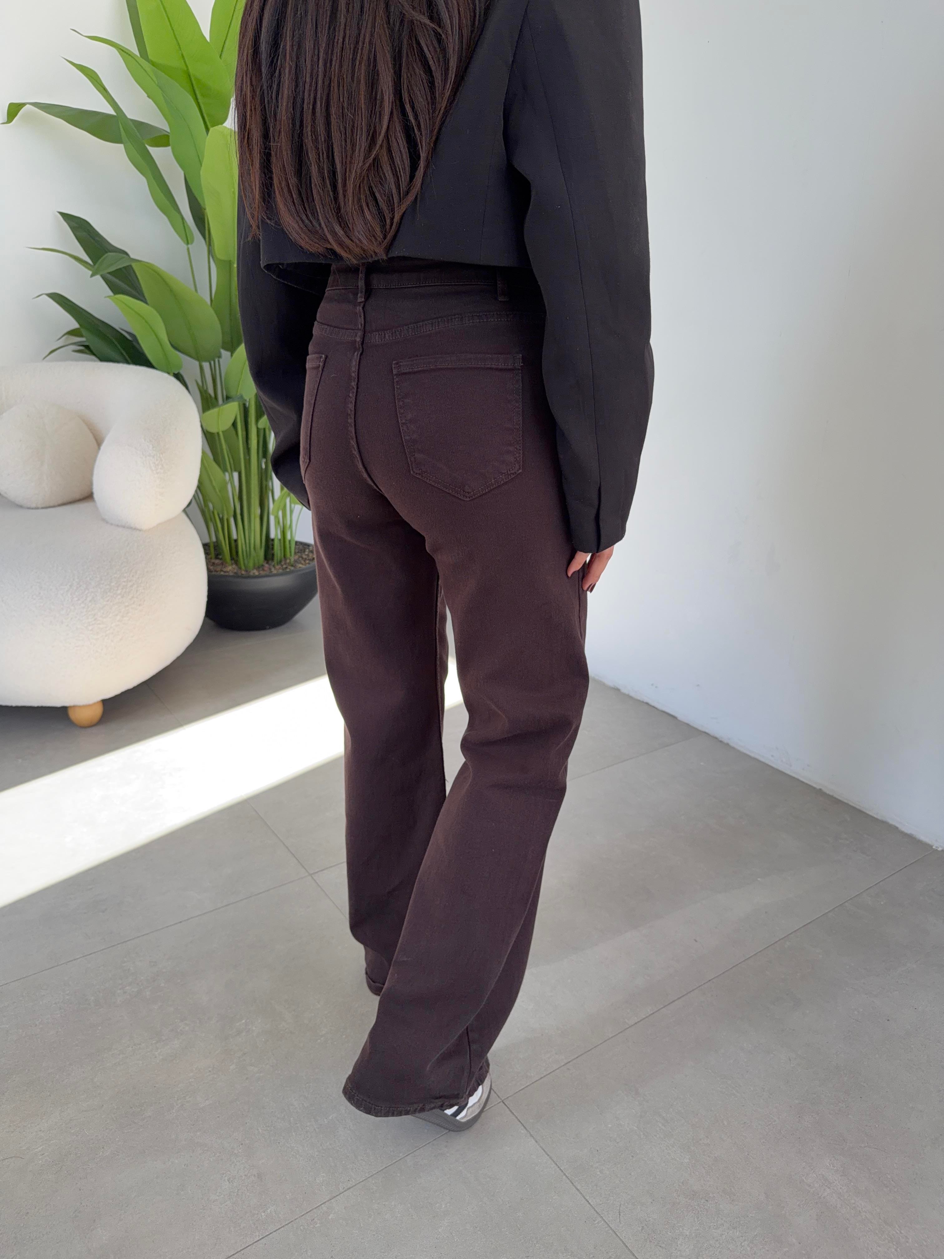Kahve Wideleg Jean