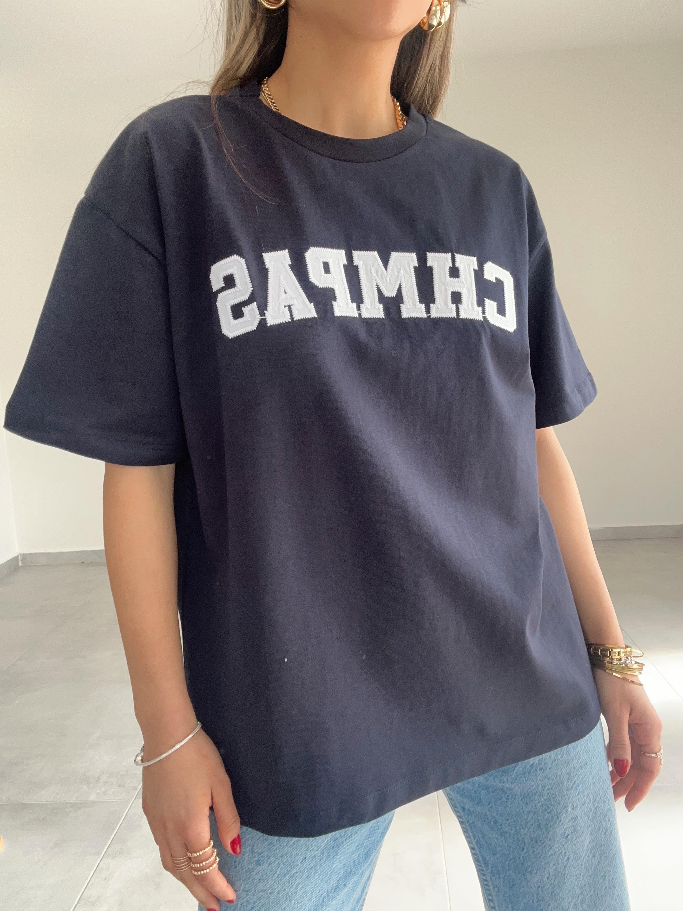 Lacivert Chmpas Tshirt