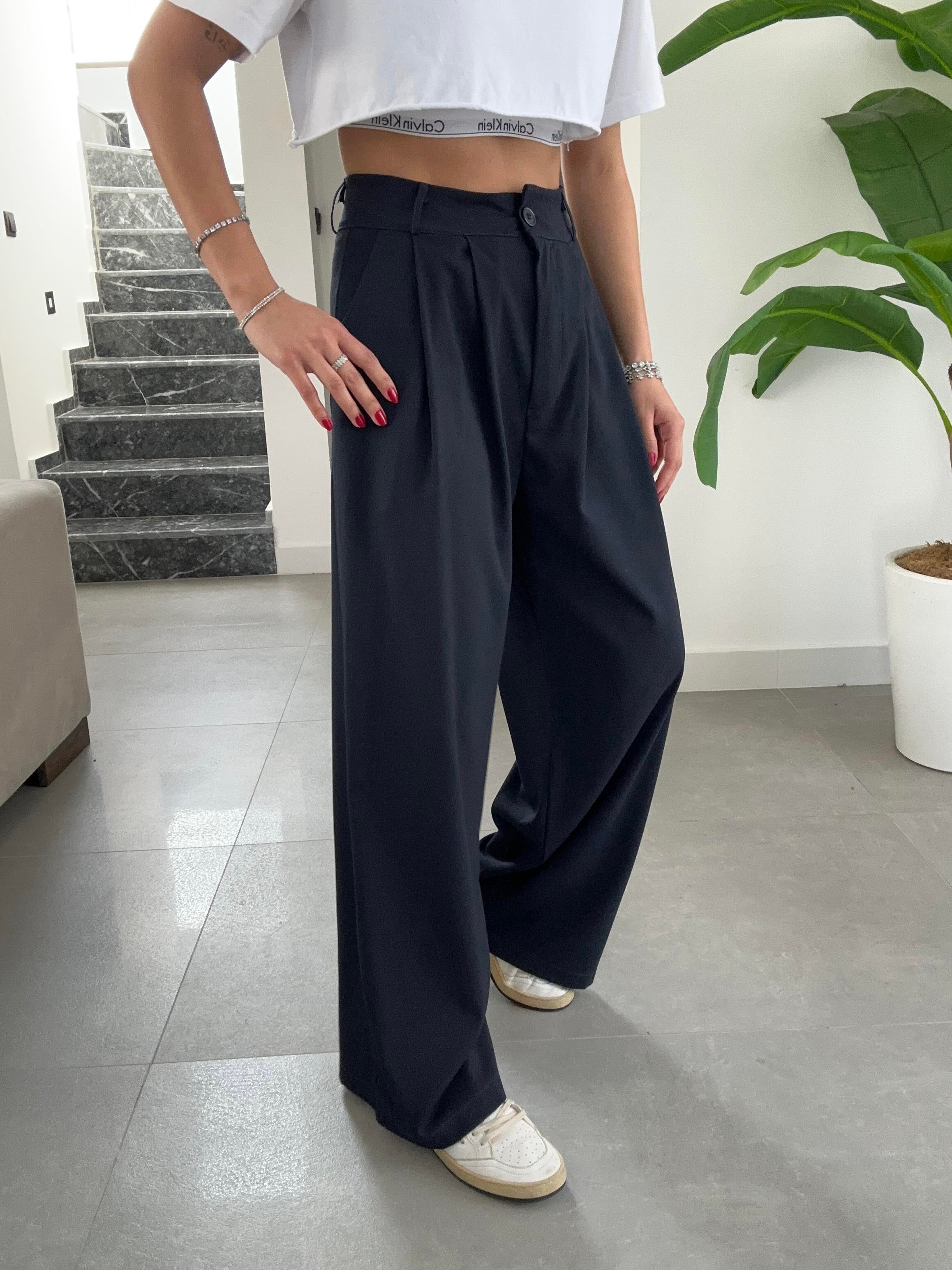 Lacivert Klasik Pantolon