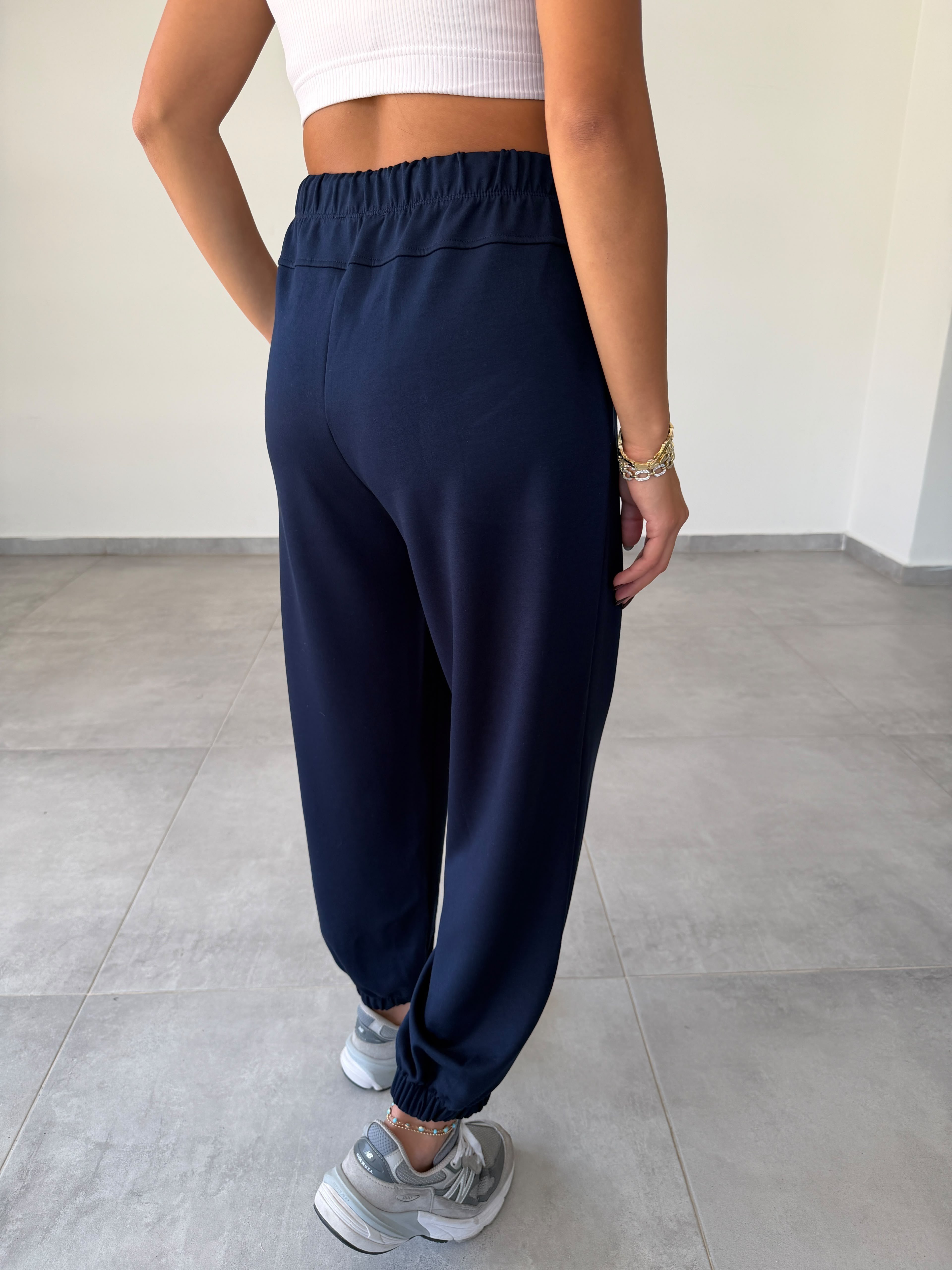Lacivert Modal Jogger Eşofman