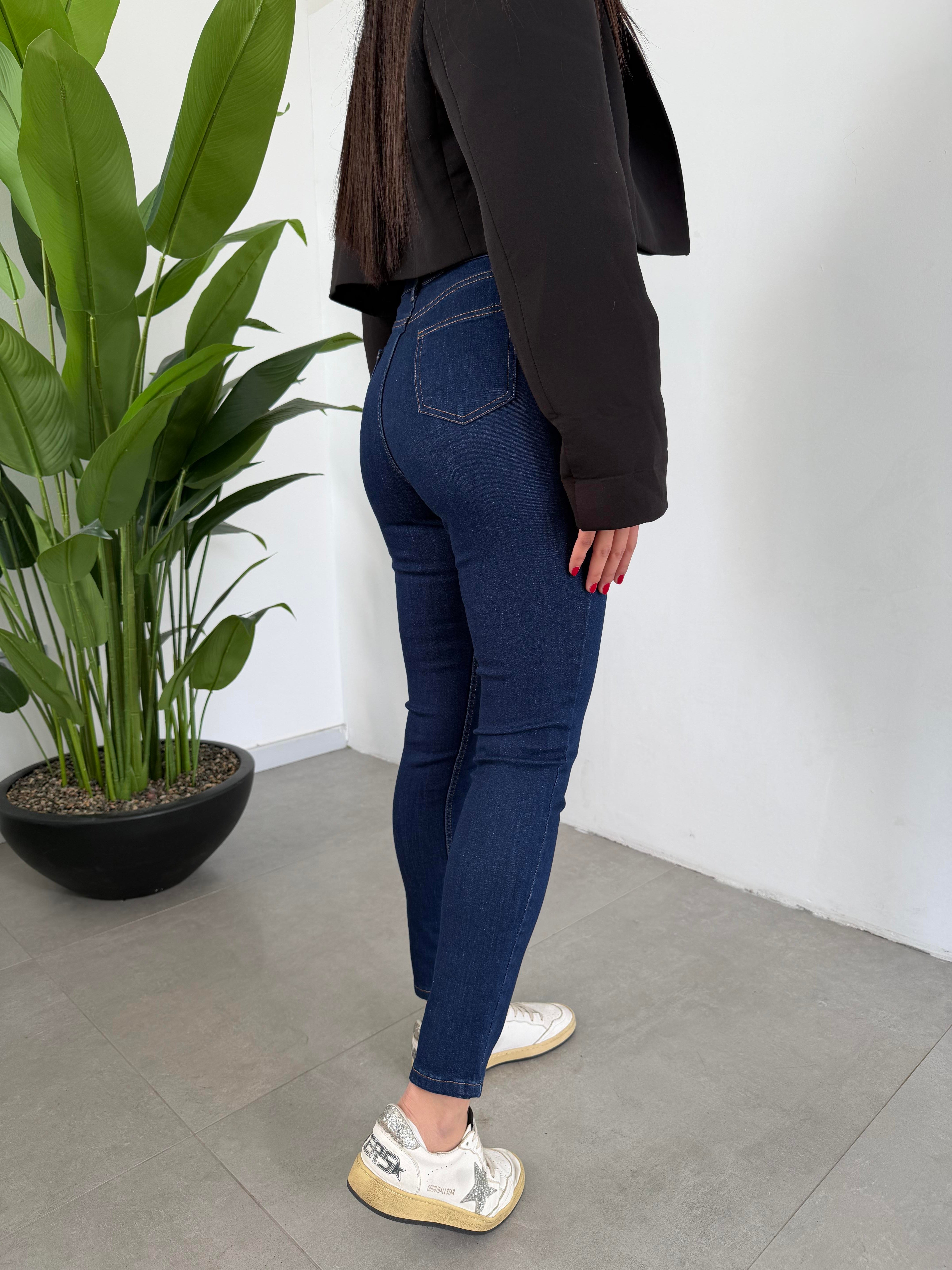 Lacivert Skinny Jean