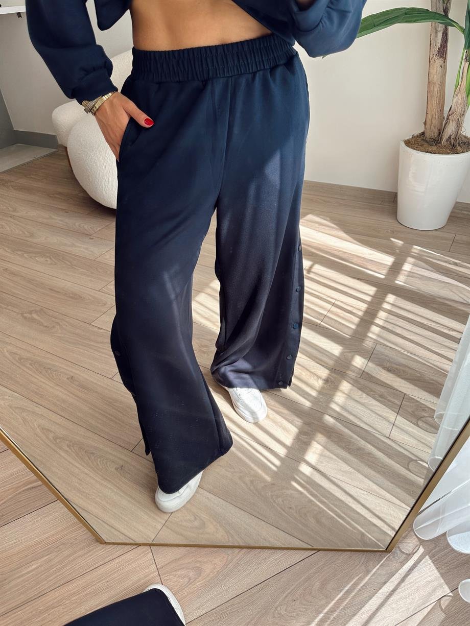 Lacivert Sweat Takım