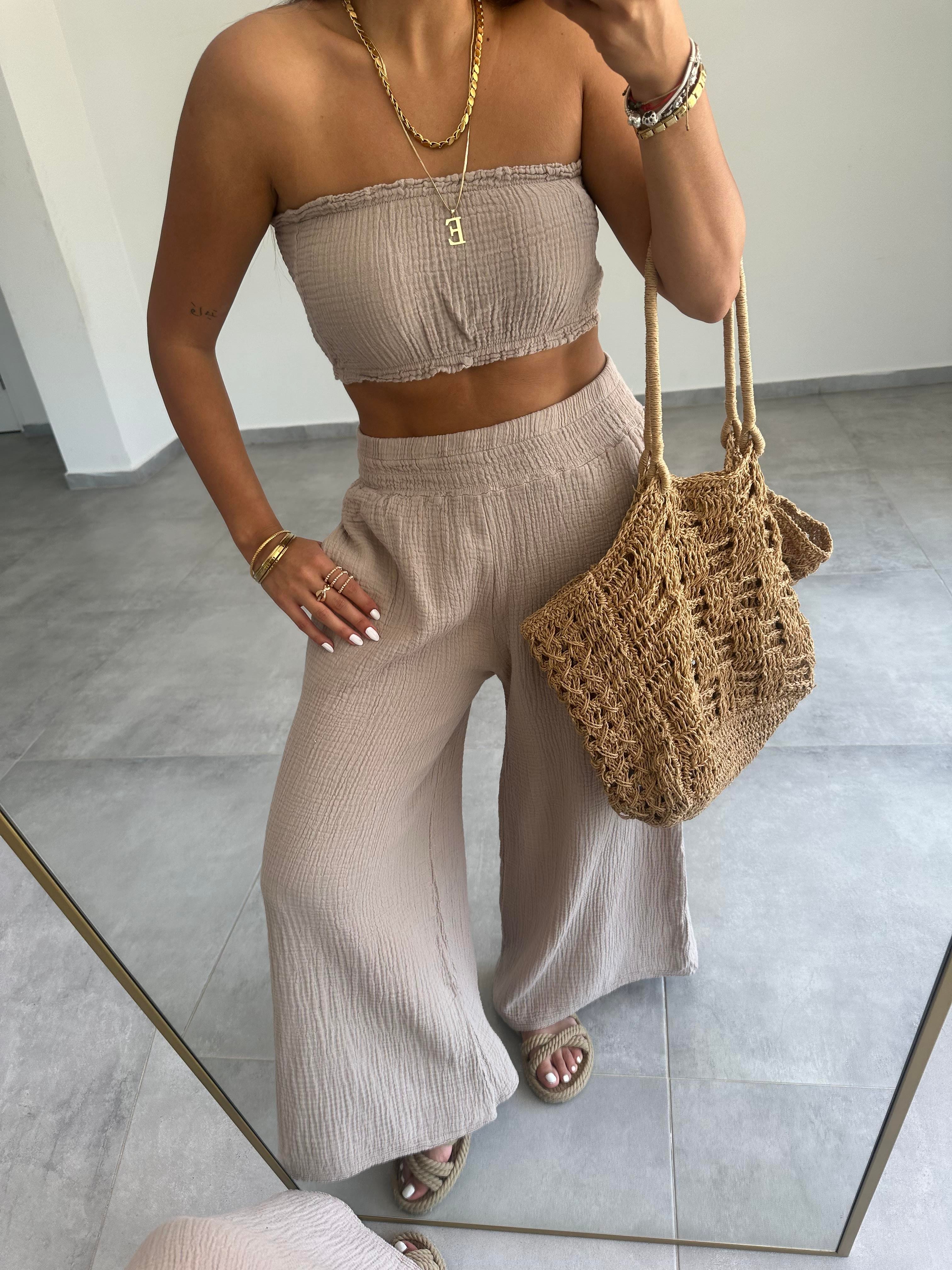 Leon Vizon Müslin Pantolon