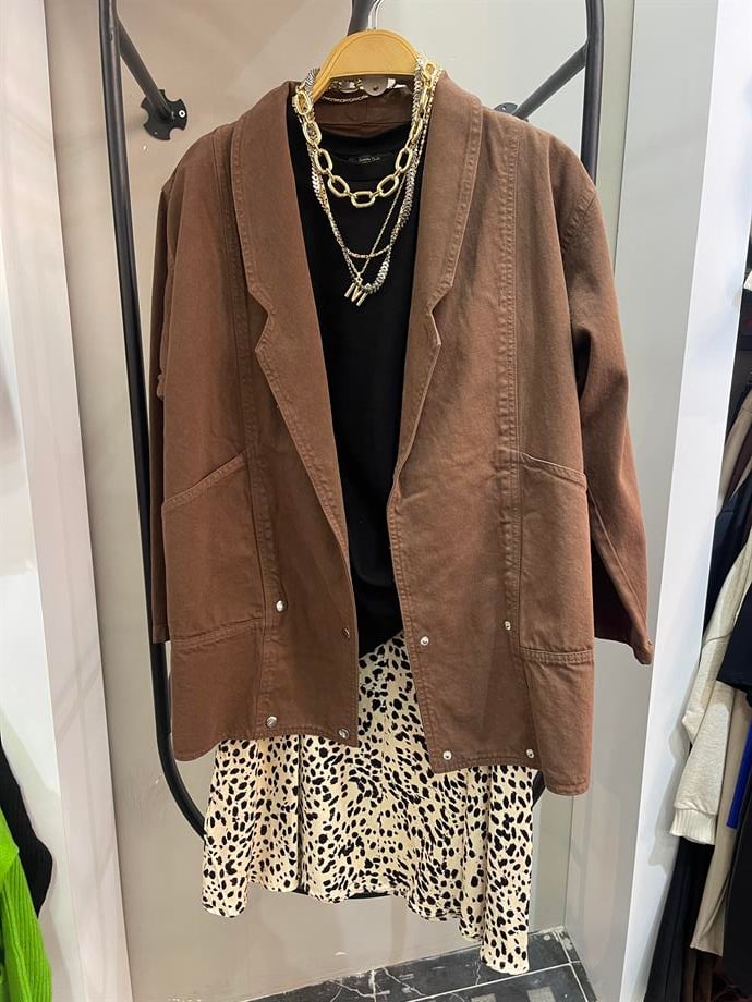 Leopar Desen Etek