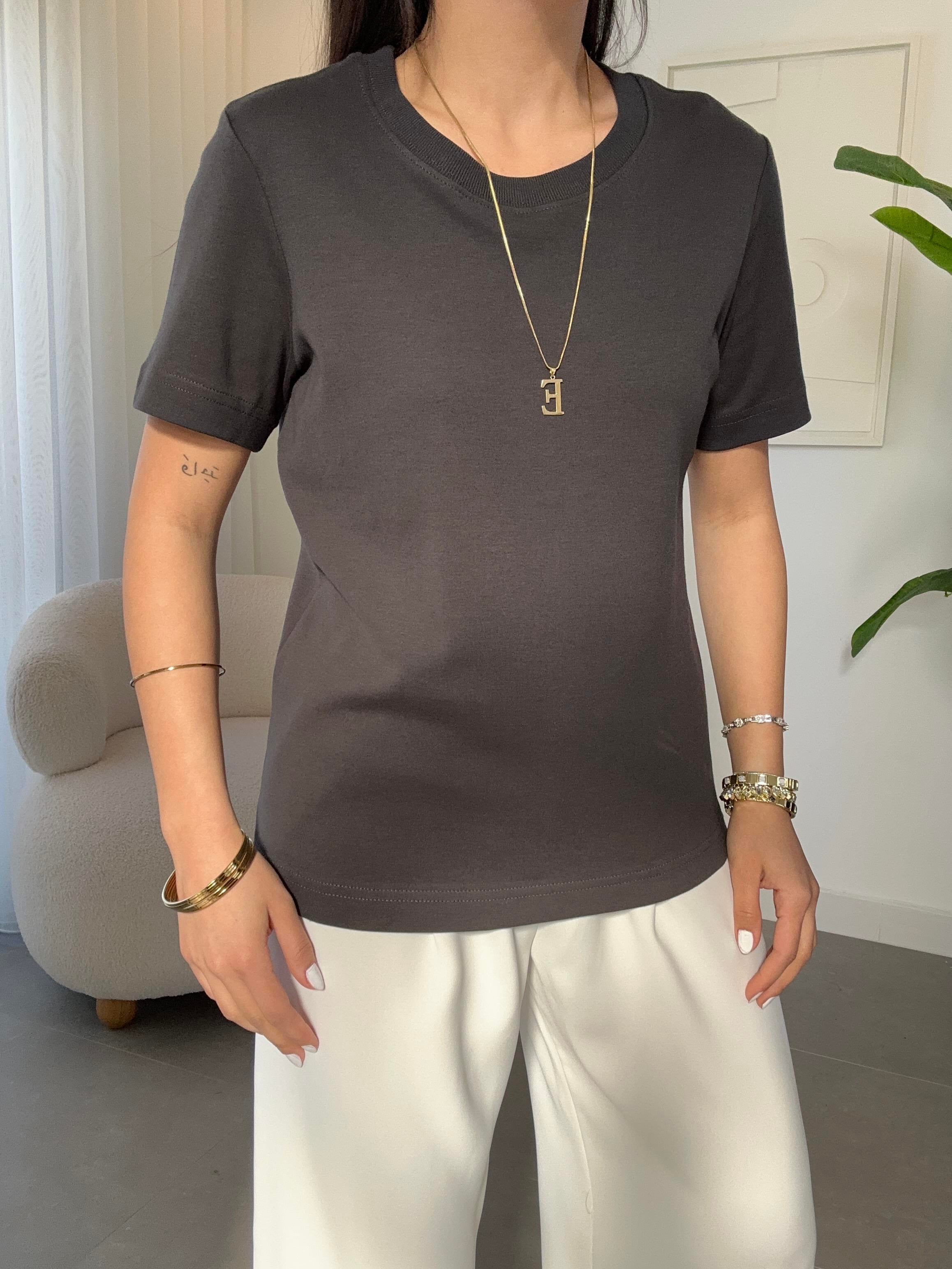 M-D Antrasit Basic Tshirt