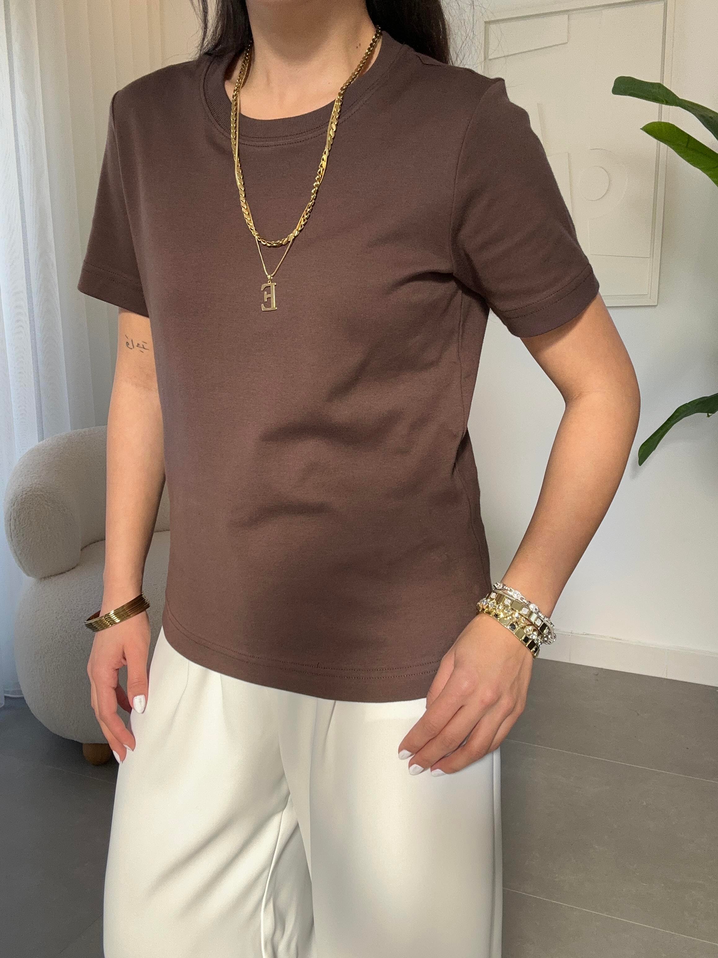 M-D Kahve Basic Tshirt