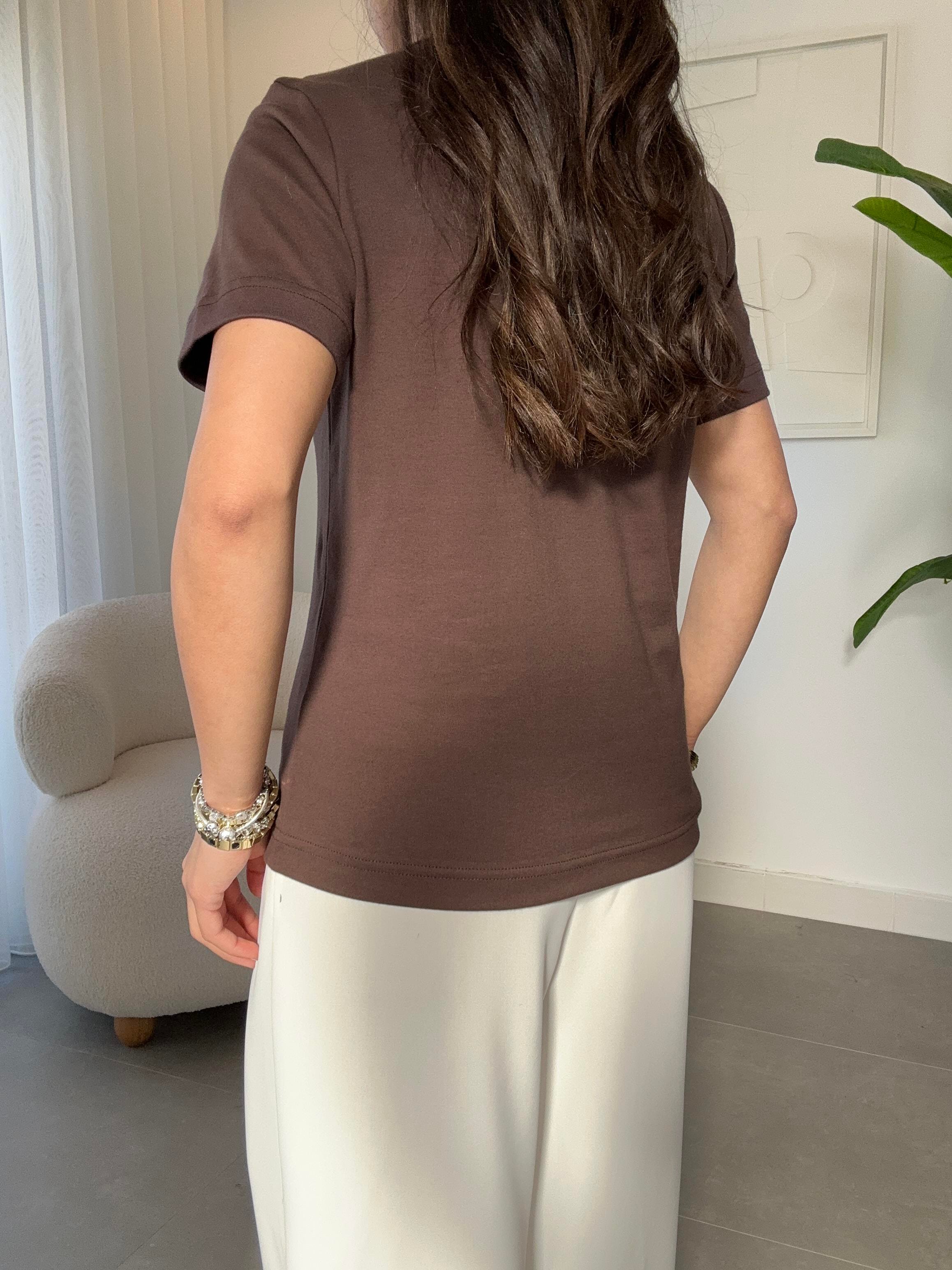 M-D Kahve Basic Tshirt