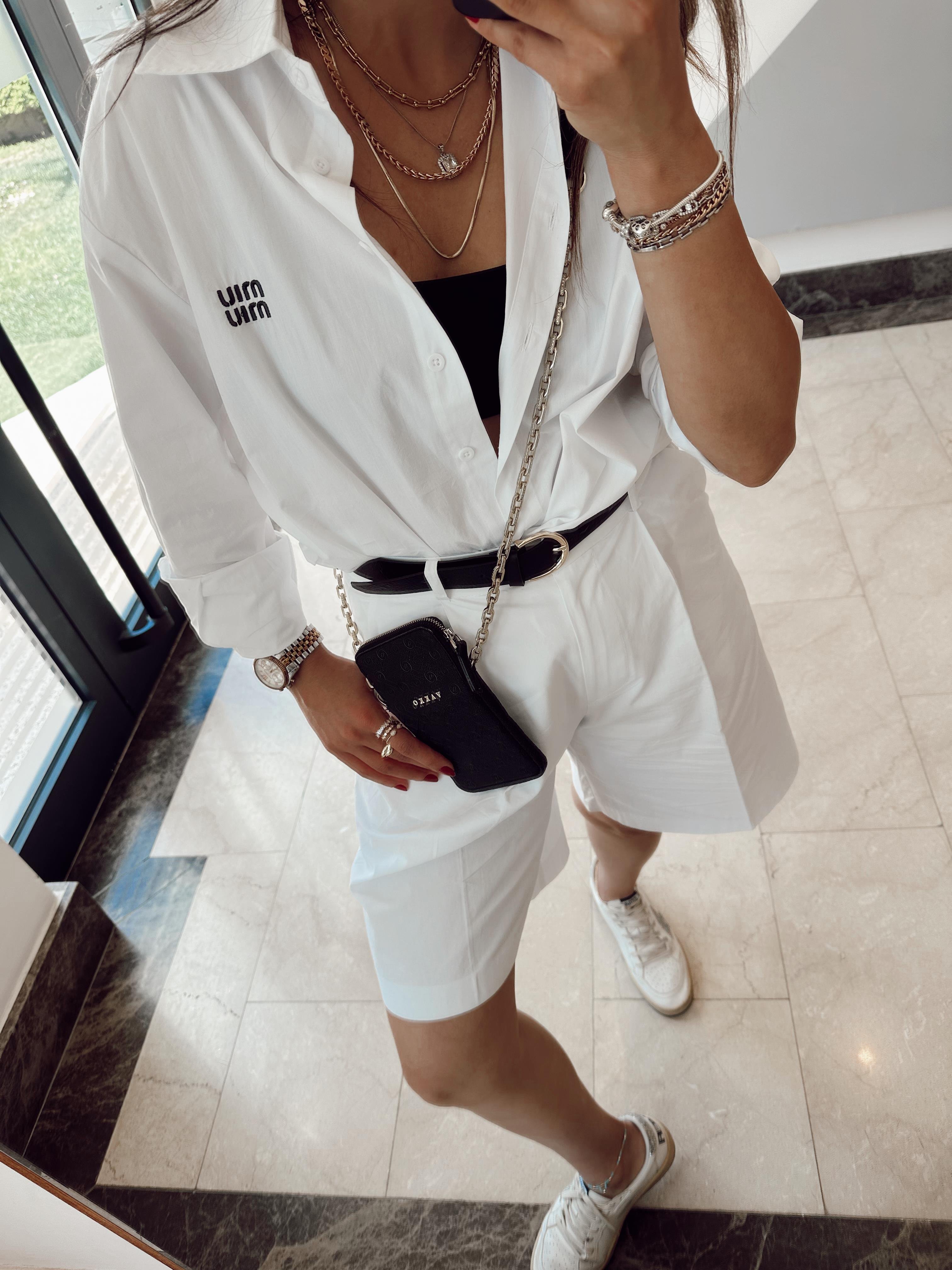 M-M Poplin Beyaz Gömlek