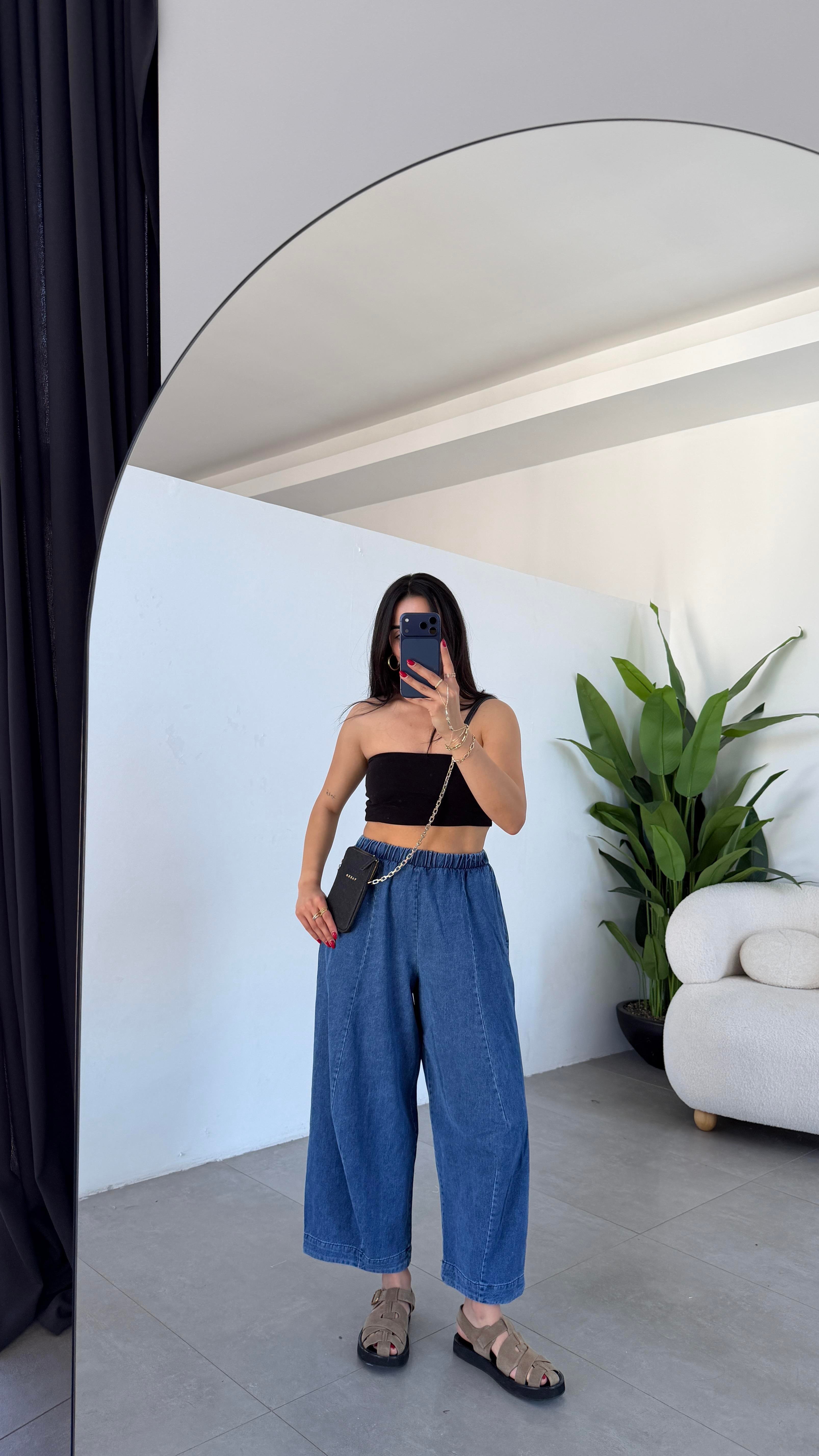 Mavi Barrel Fit Denim Pantolon