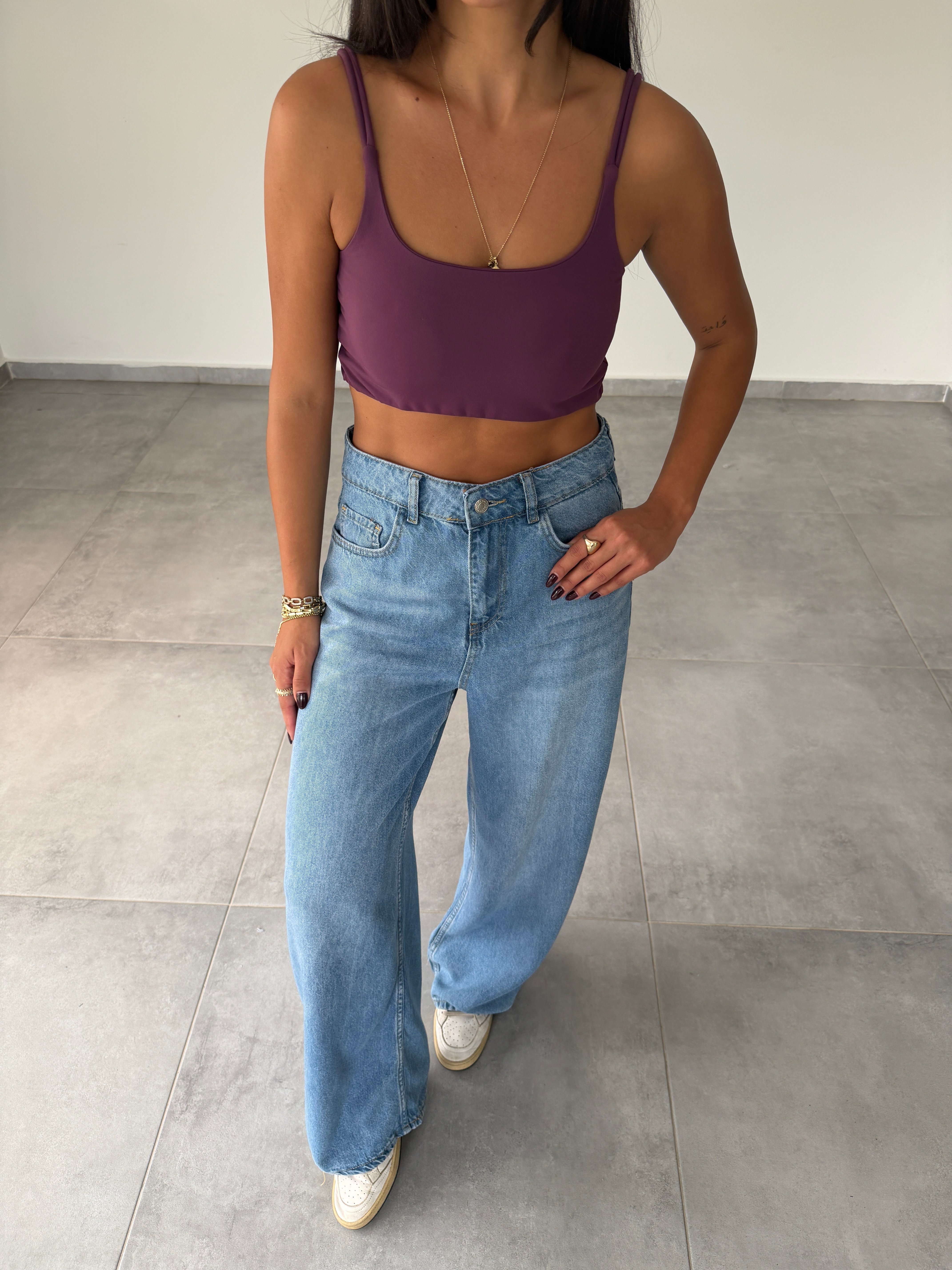 Mavi Tensel Kumaş Jean