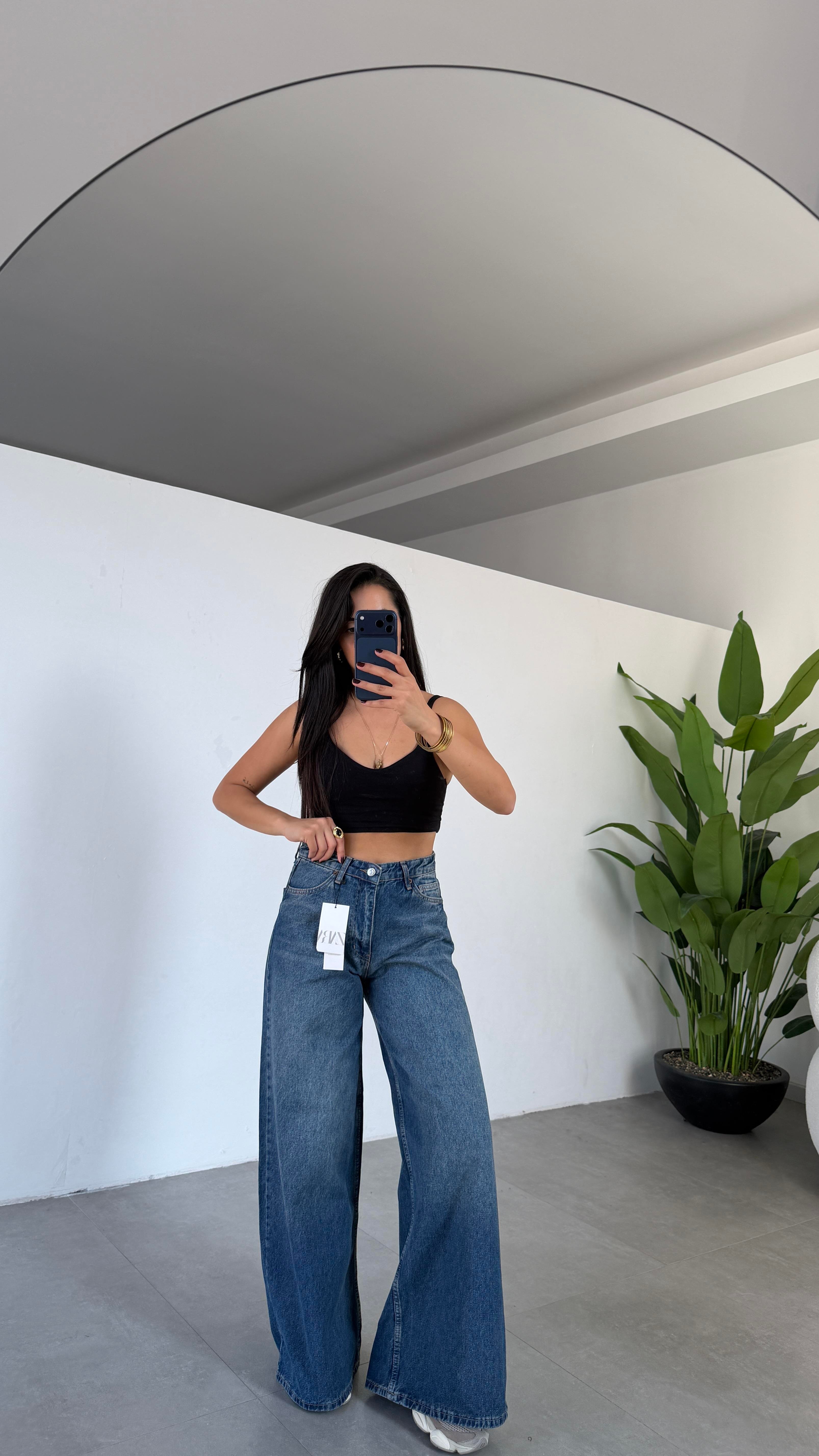 Mavi Wideleg Jean