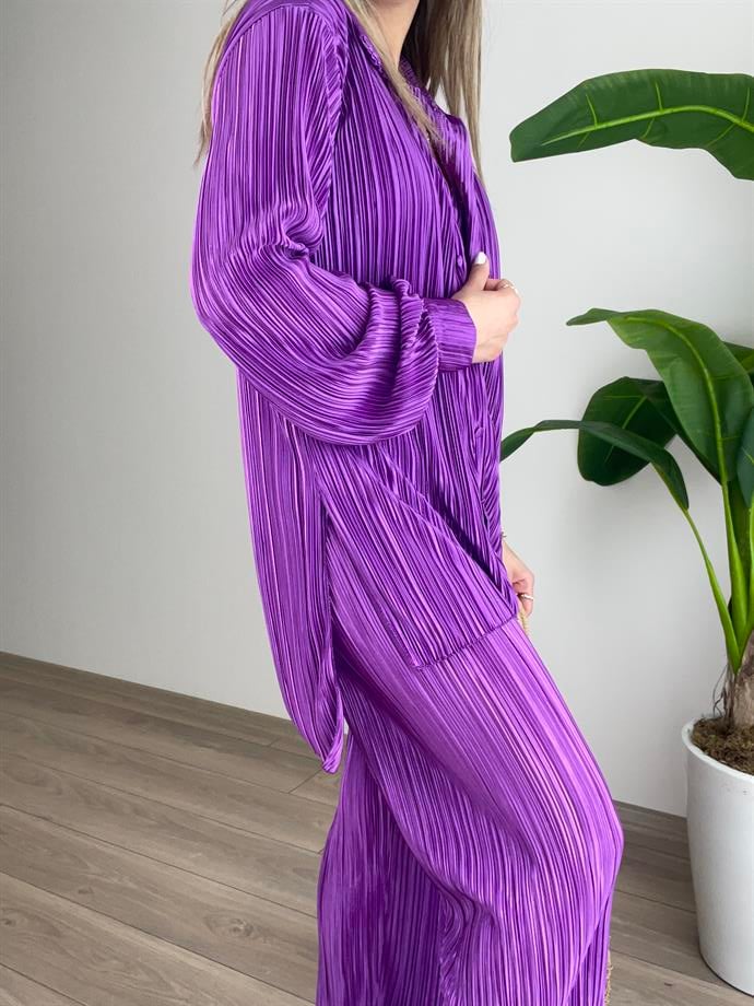 Mor 3 Parça Takım