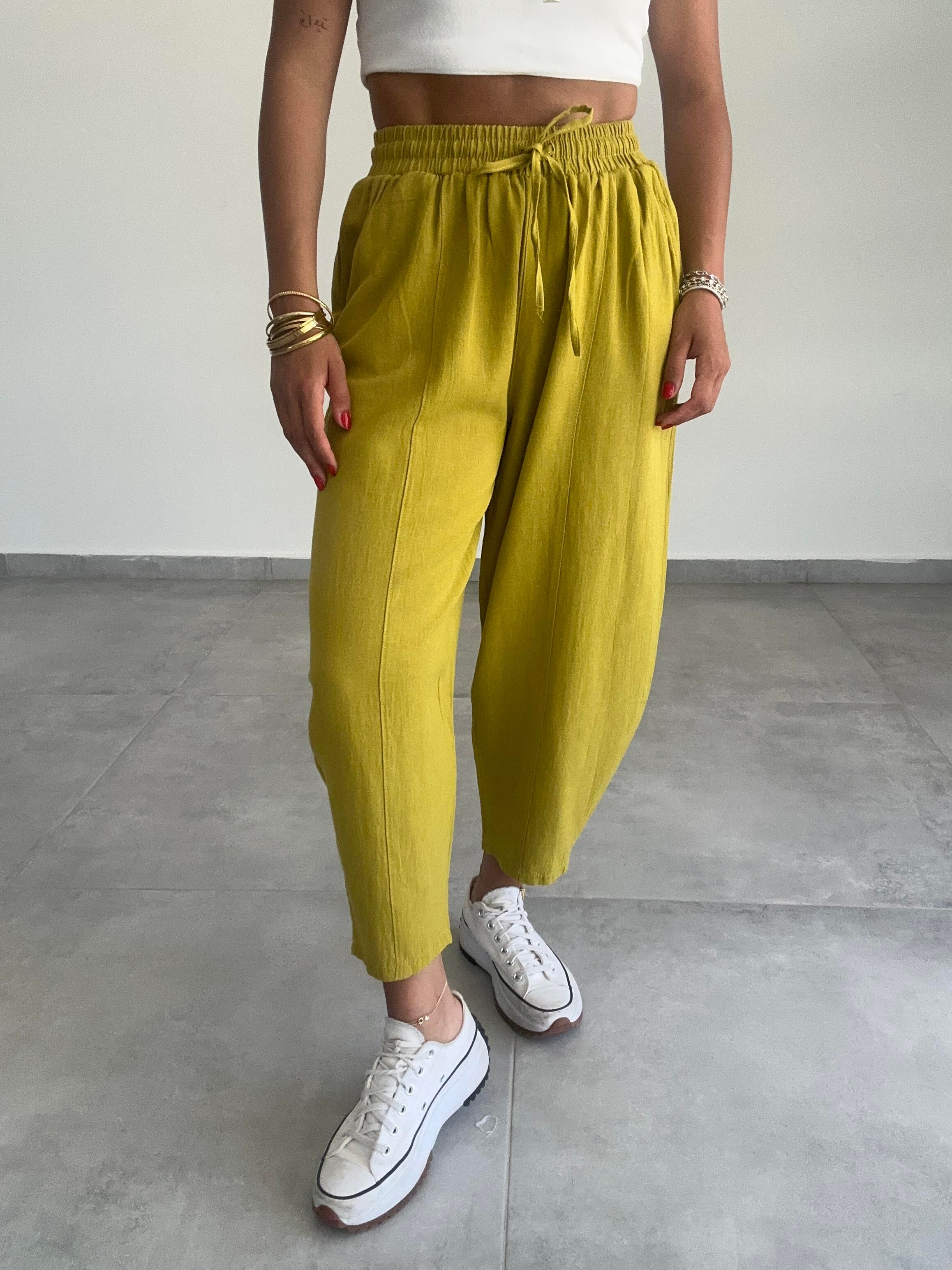 Mosy Olive Şalvar Pantolon