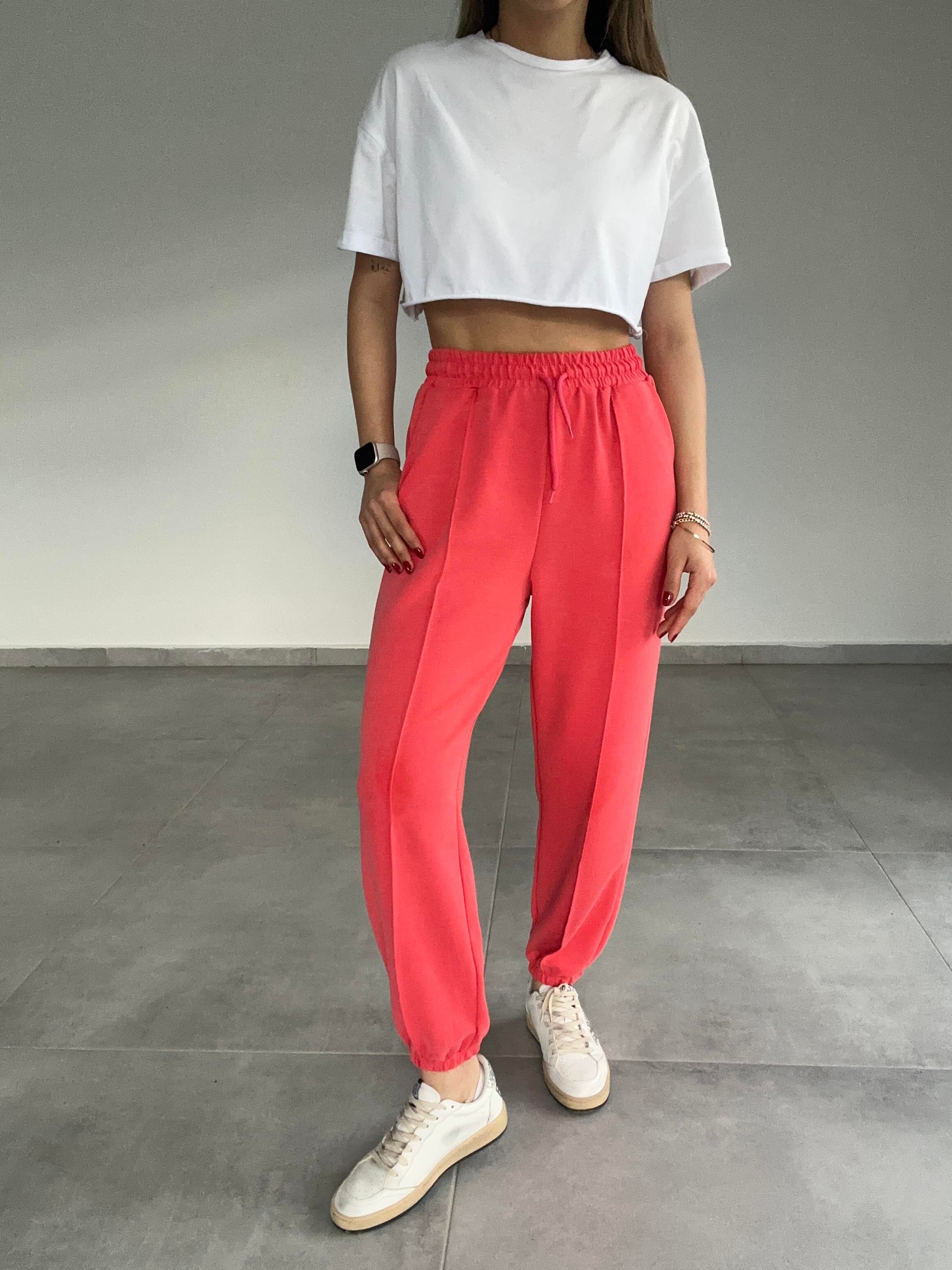 Nar Çiçeği  Jogger Pantolon