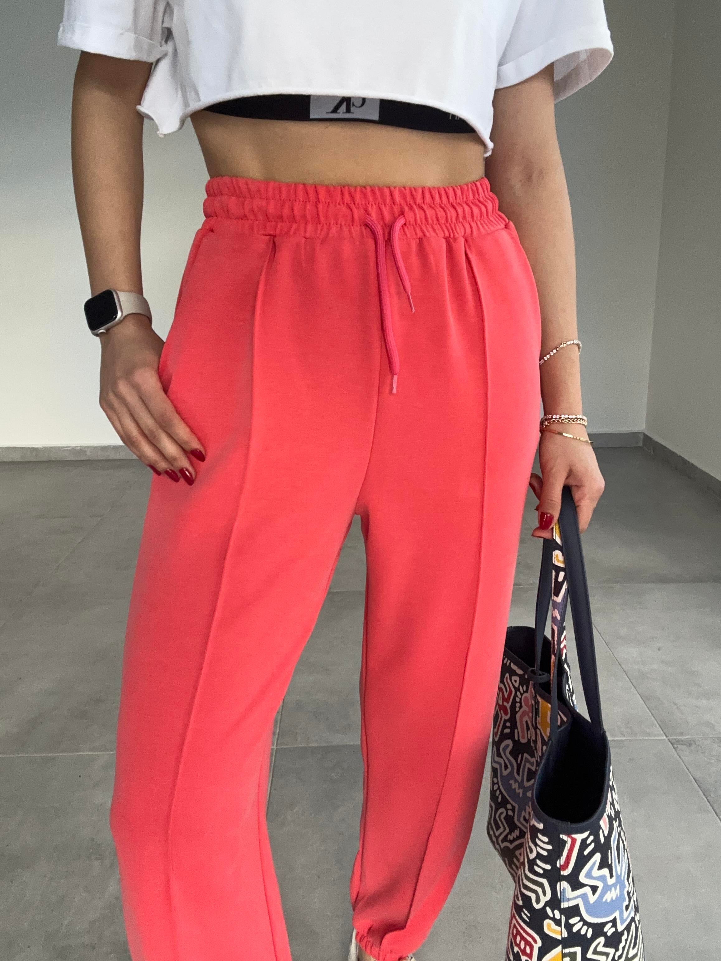 Nar Çiçeği  Jogger Pantolon