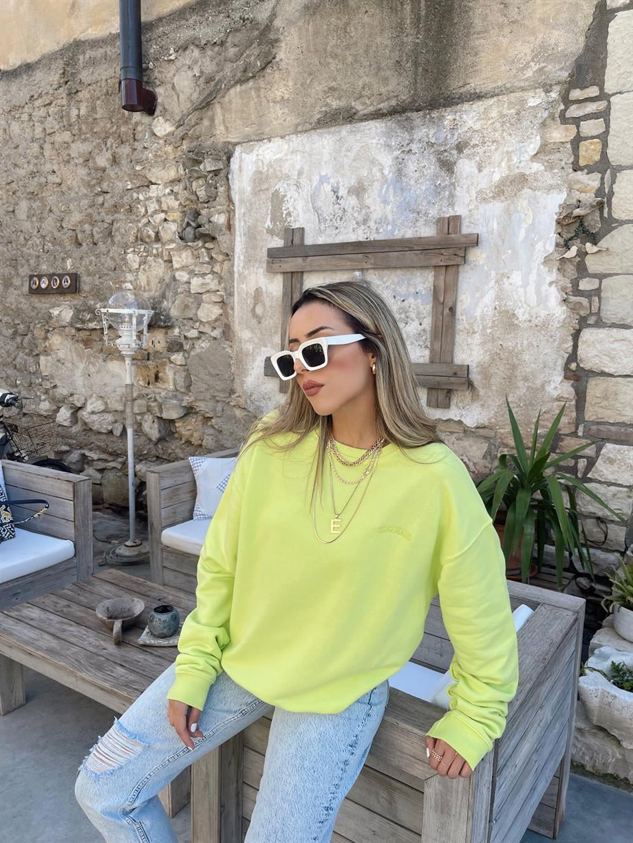 Neon Yeşil Sweat