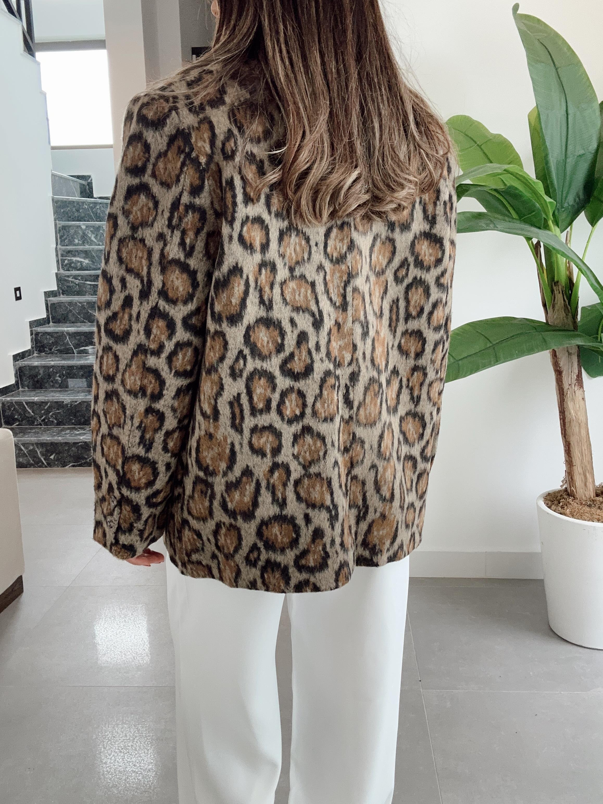 New Kaşe Leoapar Blazer Ceket