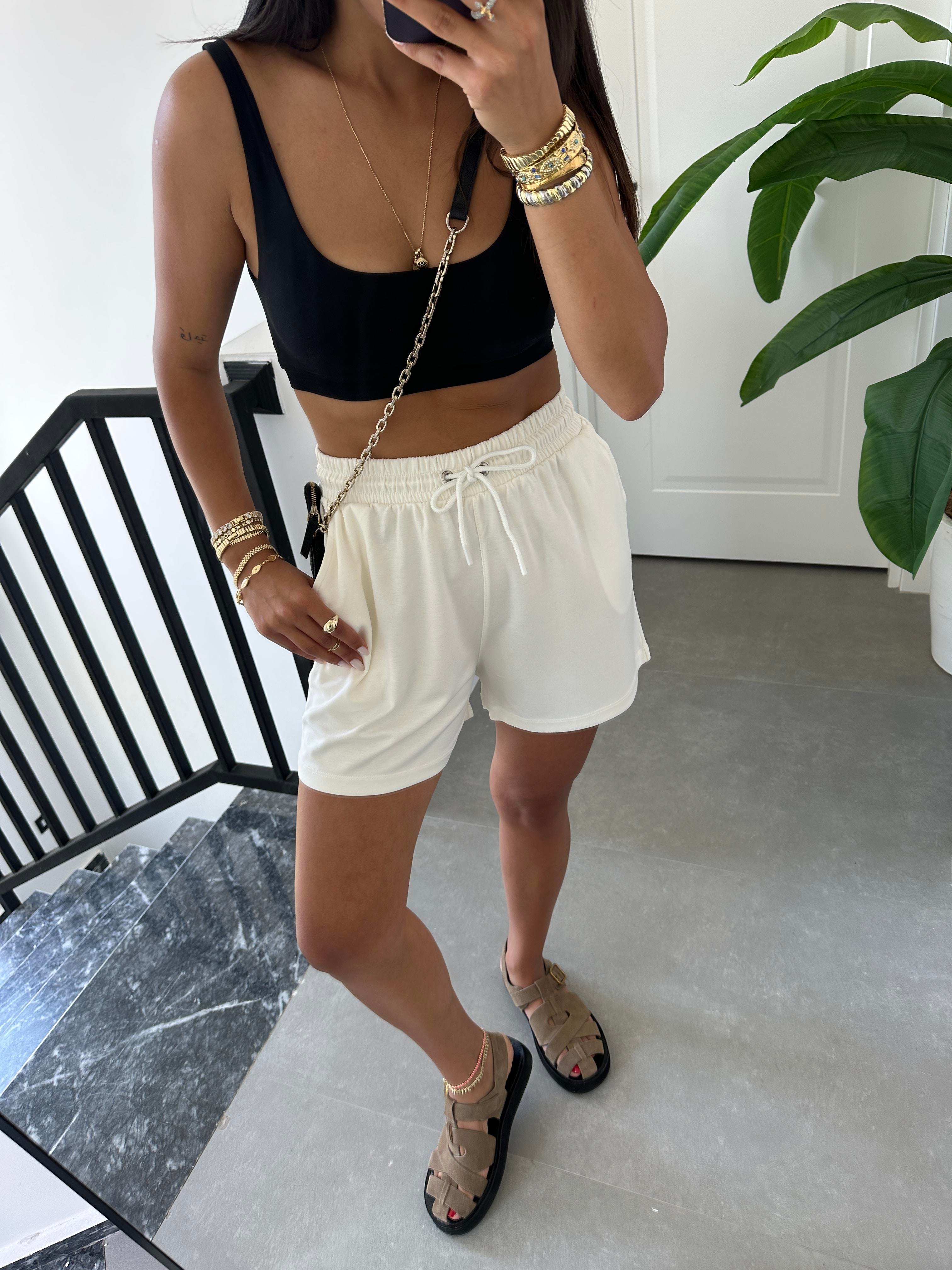 Oys Ekru Modal Şort