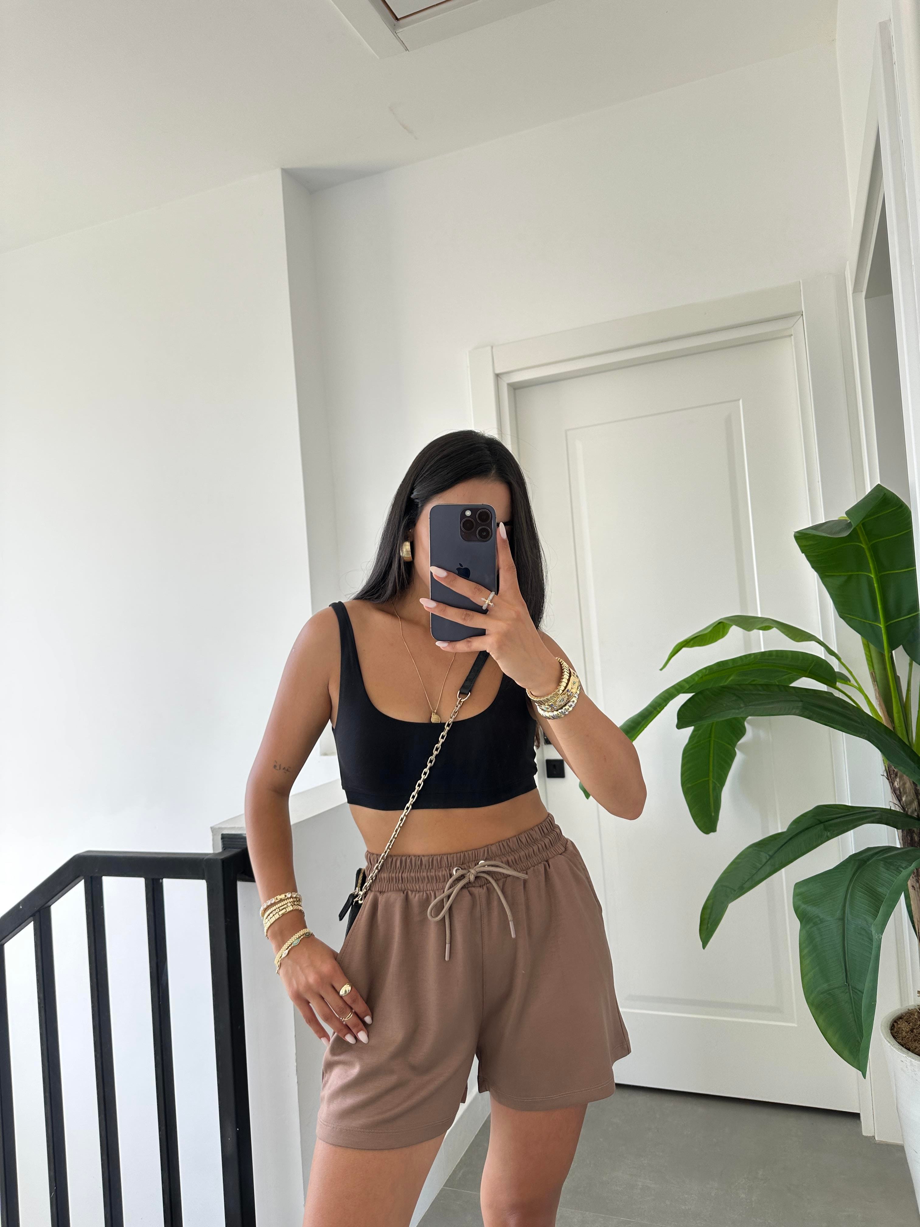 Oys Kahve Modal Şort