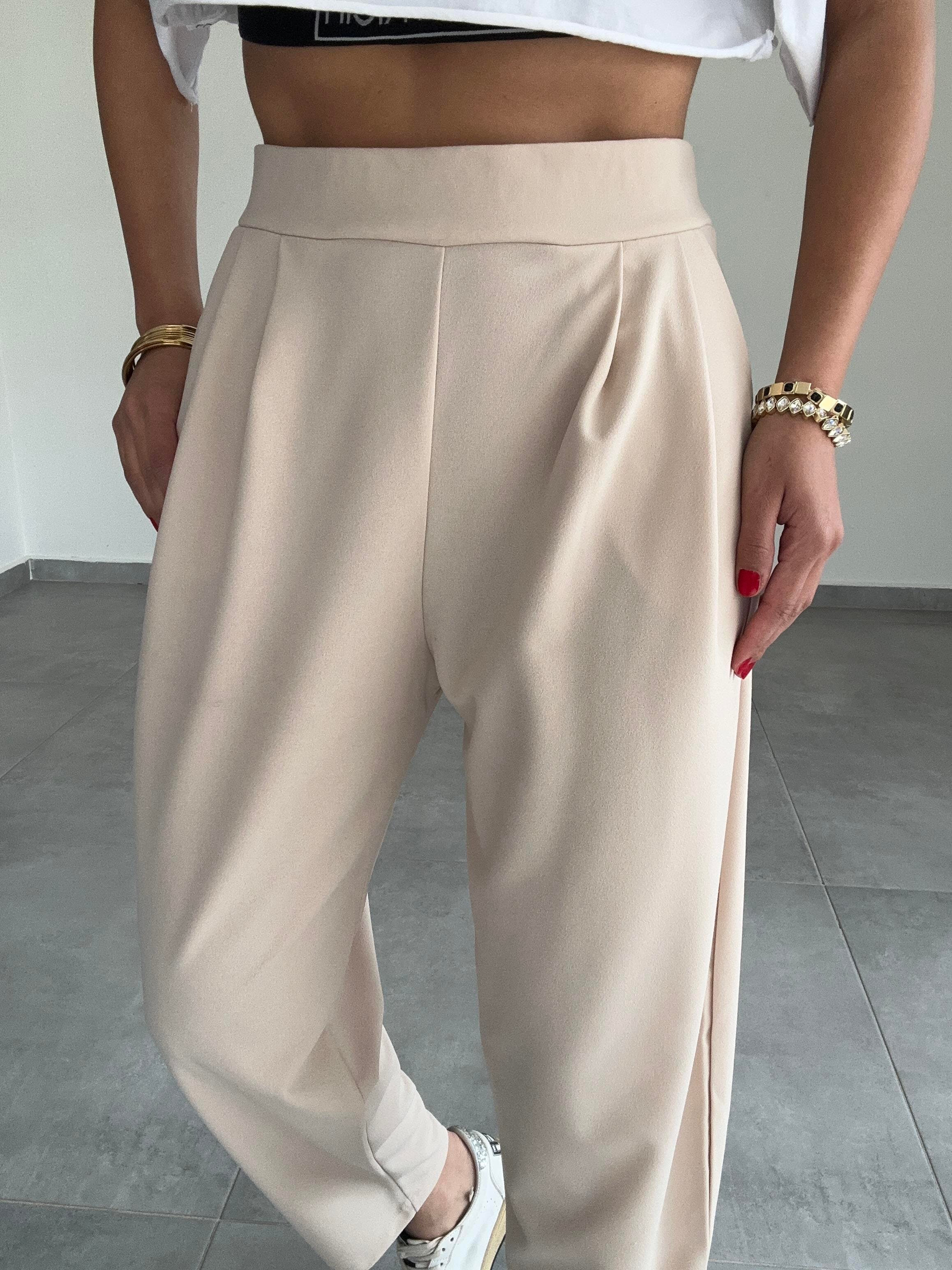 Özel Üretim Bombeli Taş Pantolon