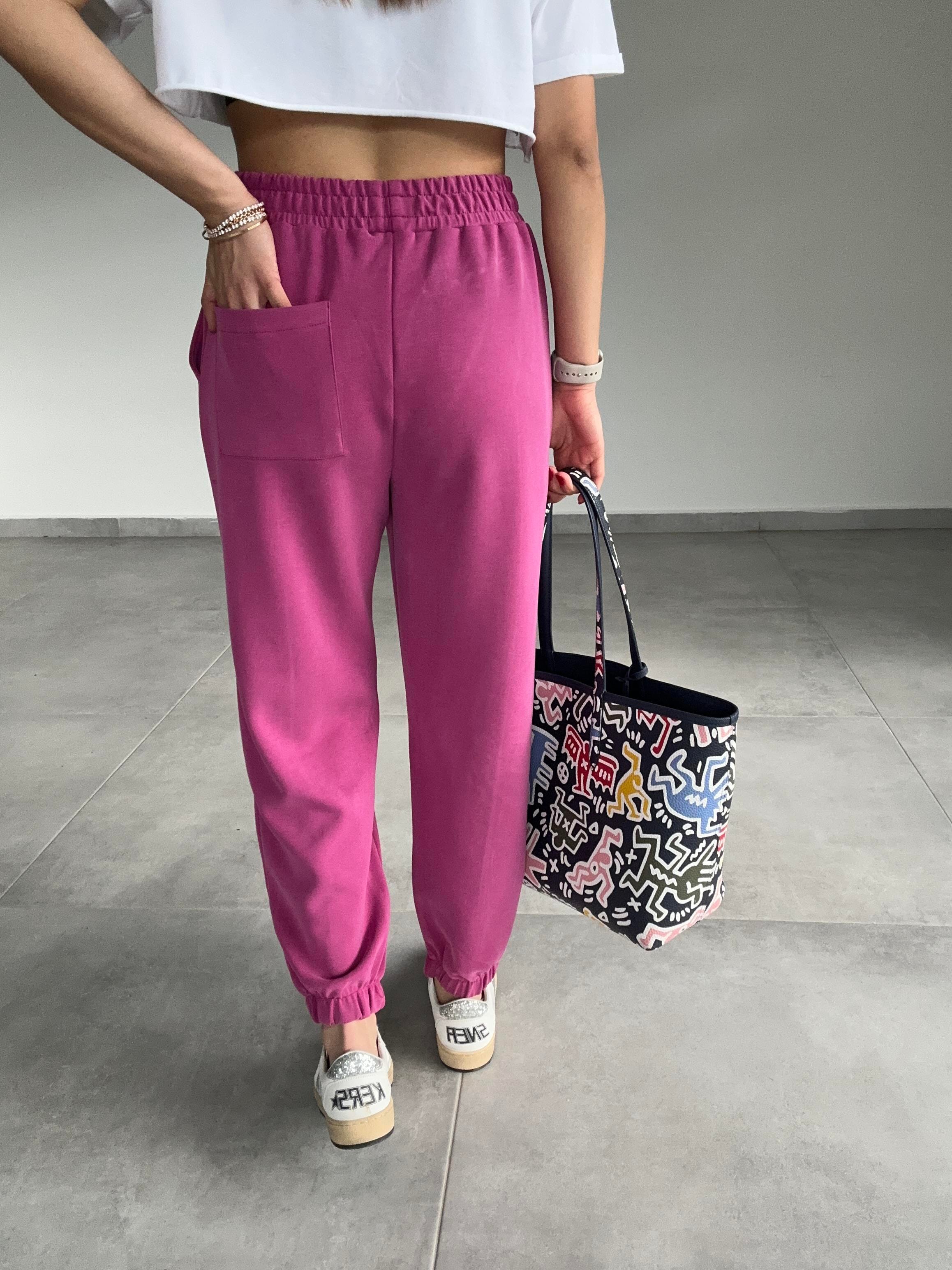 Pembe Jogger Eşofman