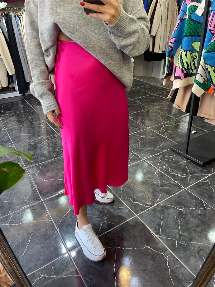 Pembe Saten Etek