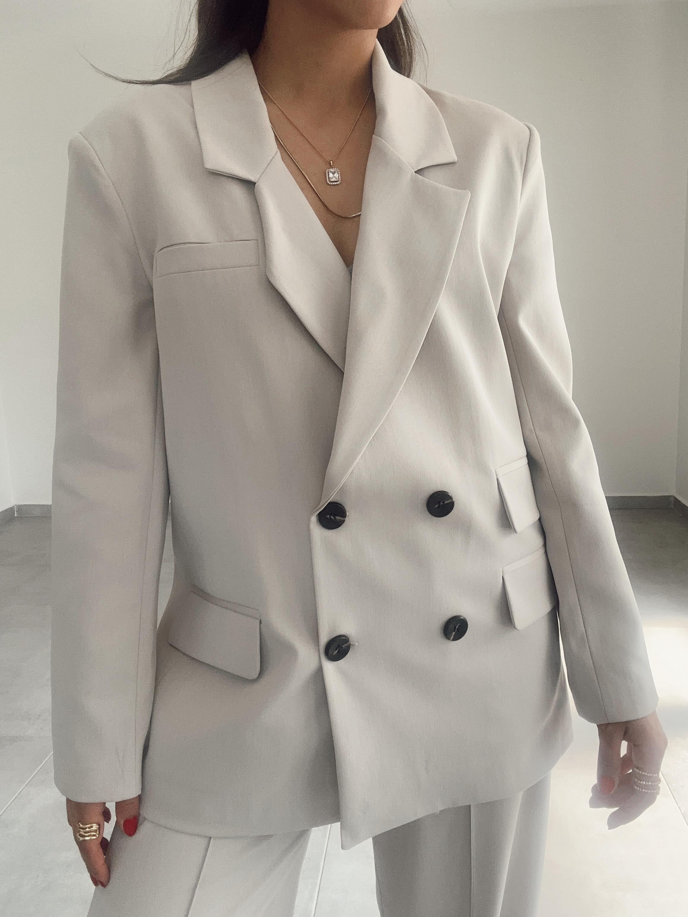 Poliviskon Taş Blazer Ceket