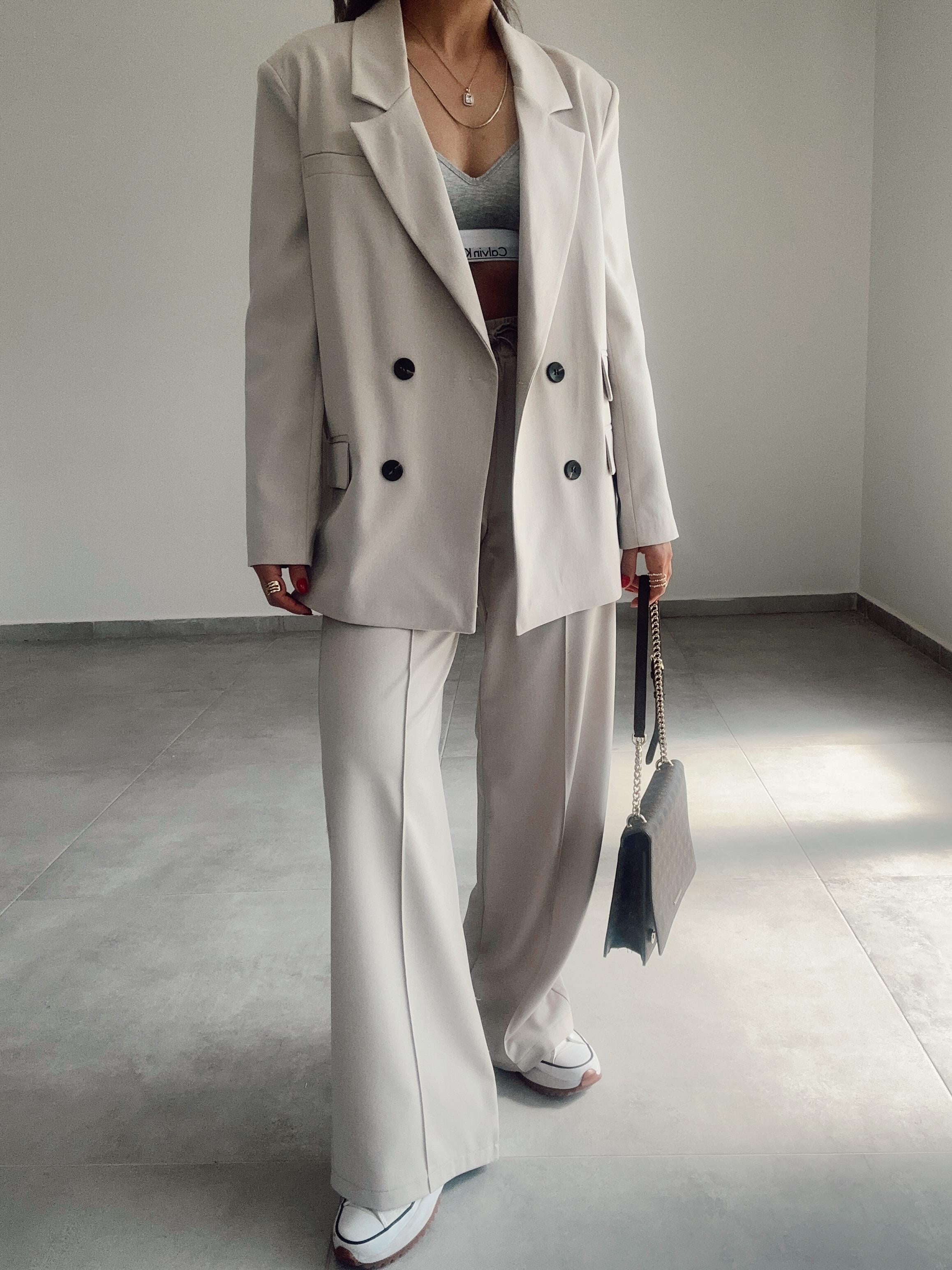 Poliviskon Taş Blazer Ceket