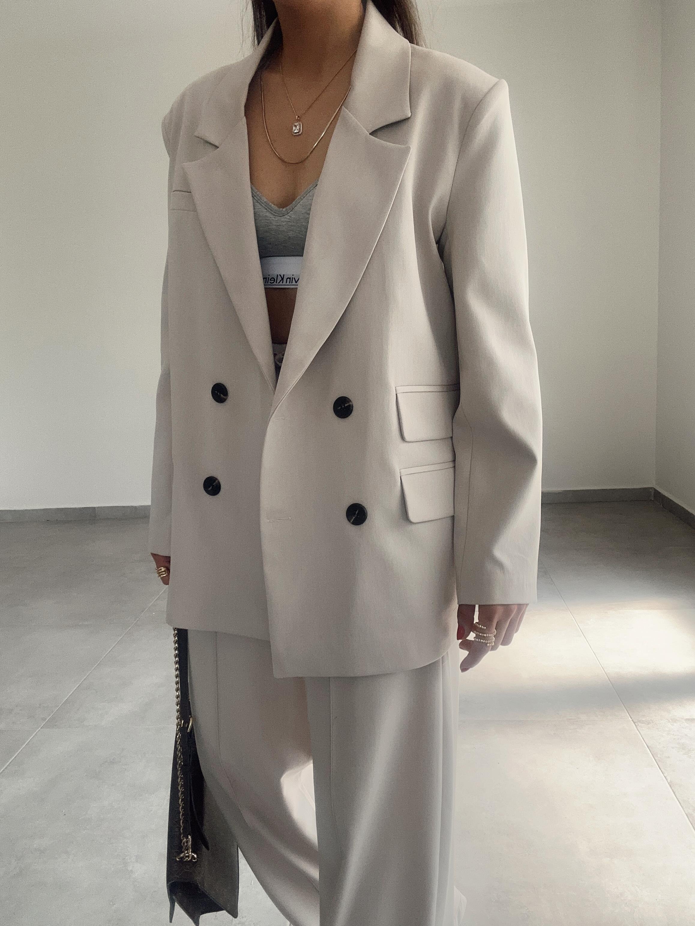 Poliviskon Taş Blazer Ceket