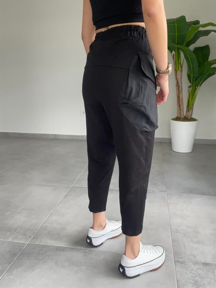 Siyah  Cepli Eşofman