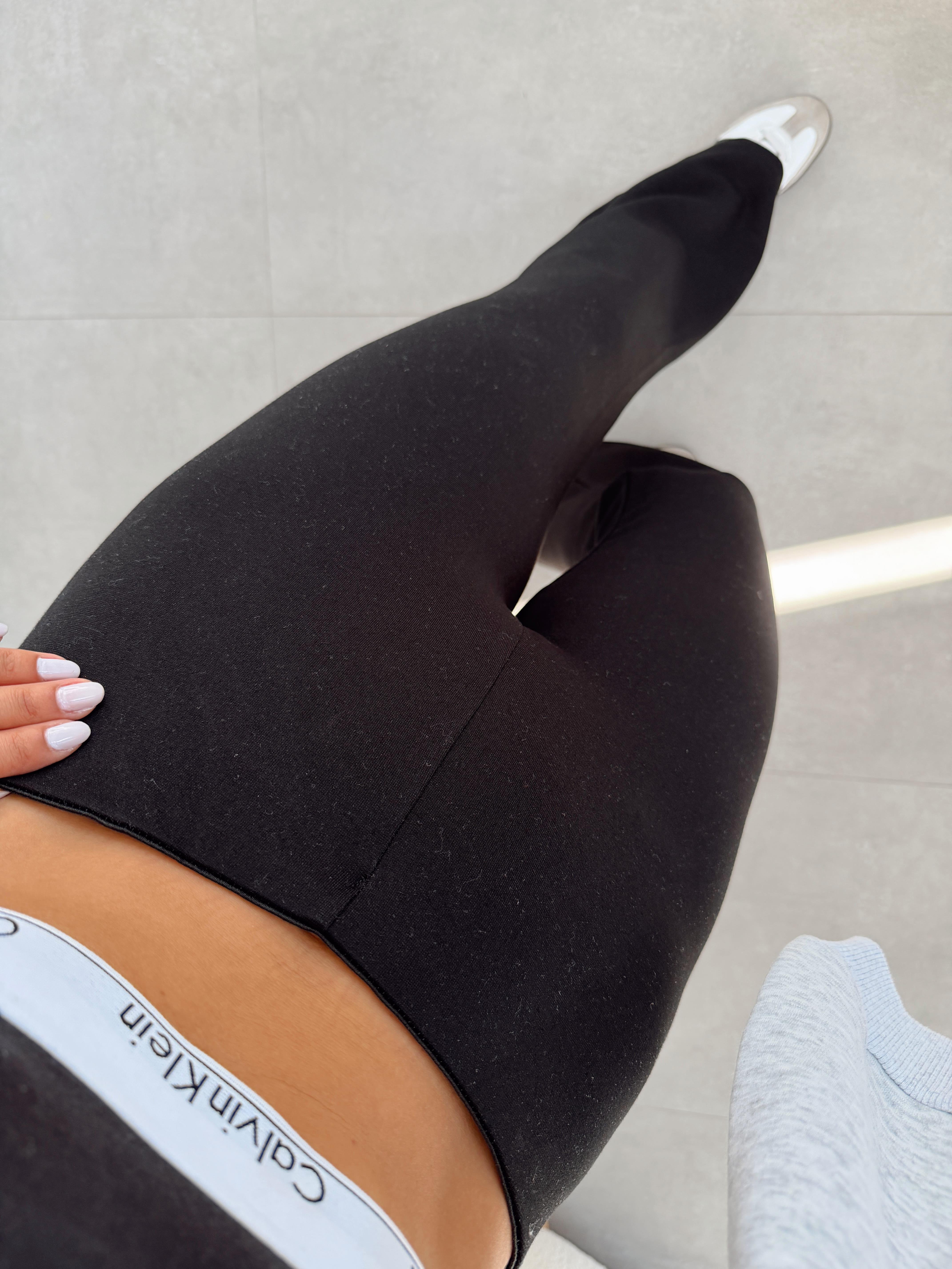 Siyah İspanyol Paça Tayt