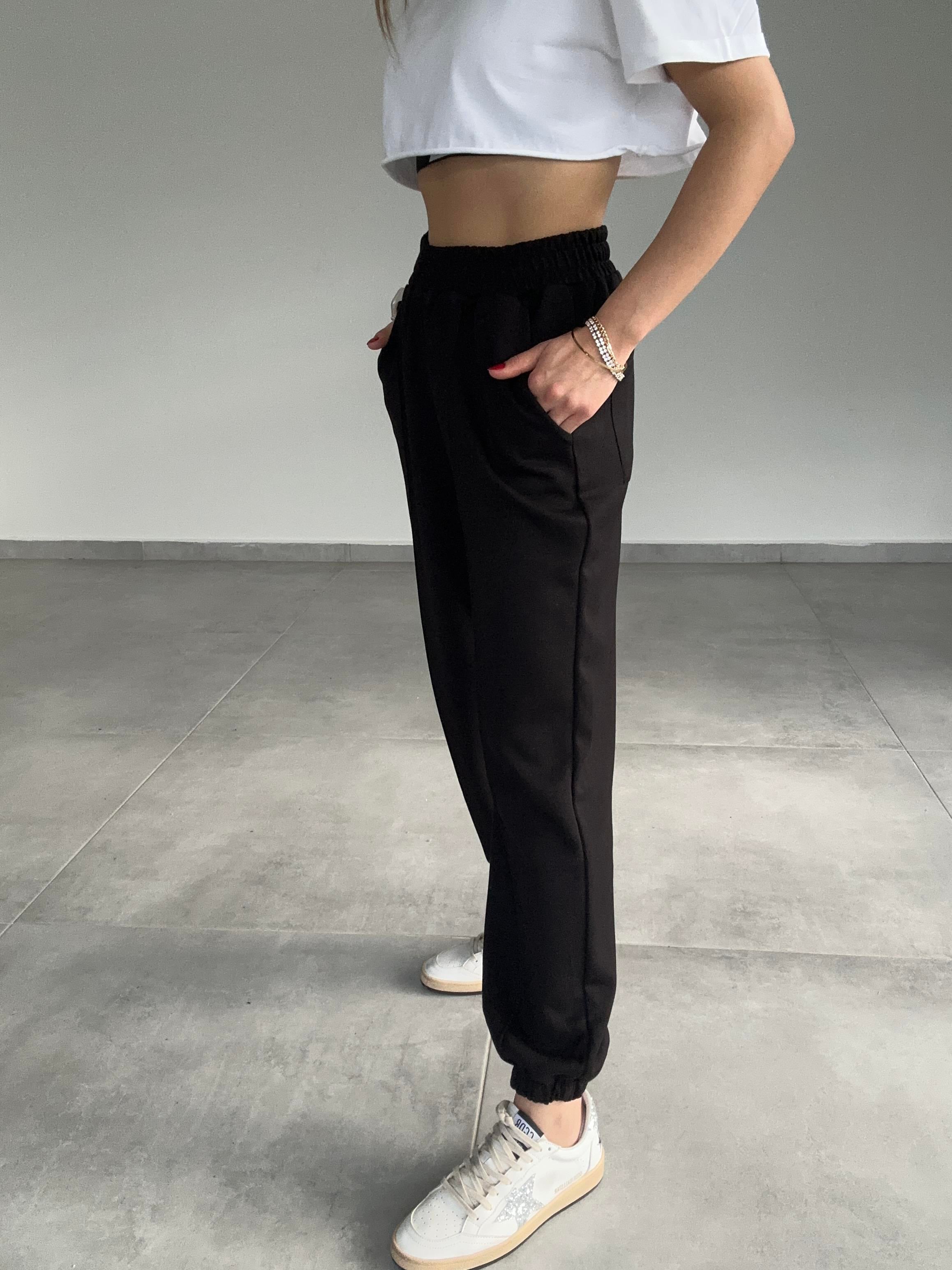 Siyah Jogger Eşofman