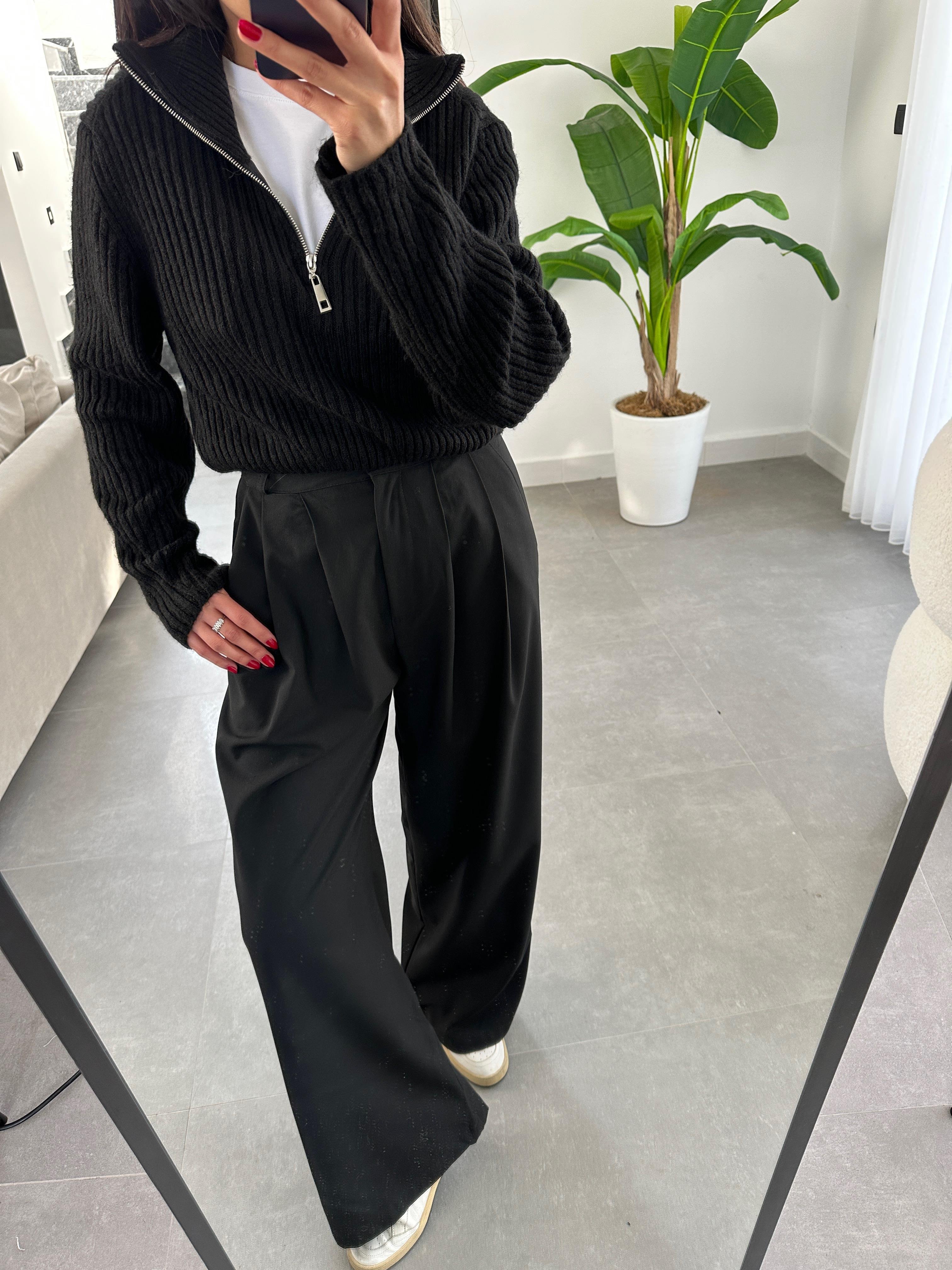 Siyah Klasik Pantolon