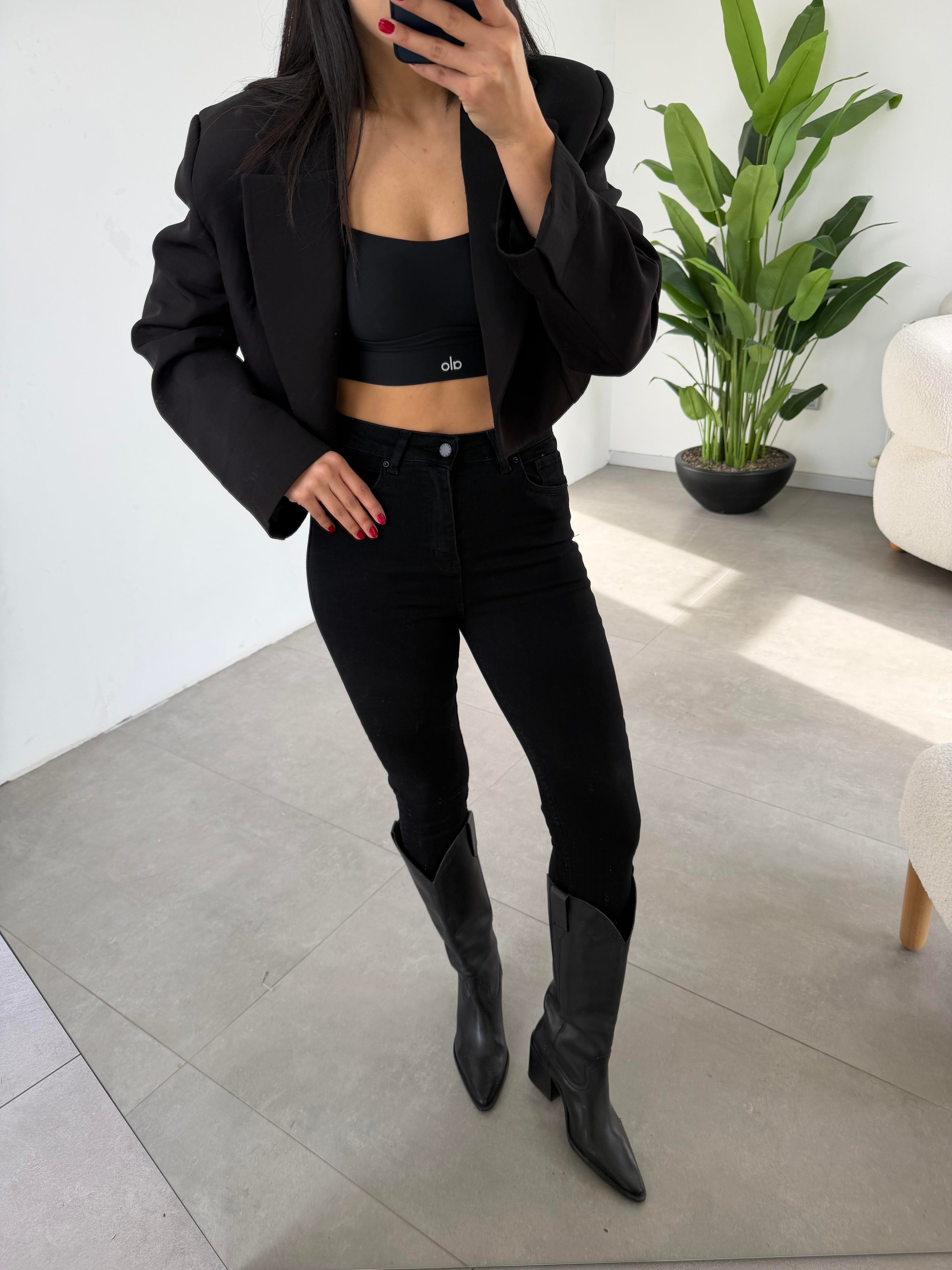 Siyah Skinny Jean