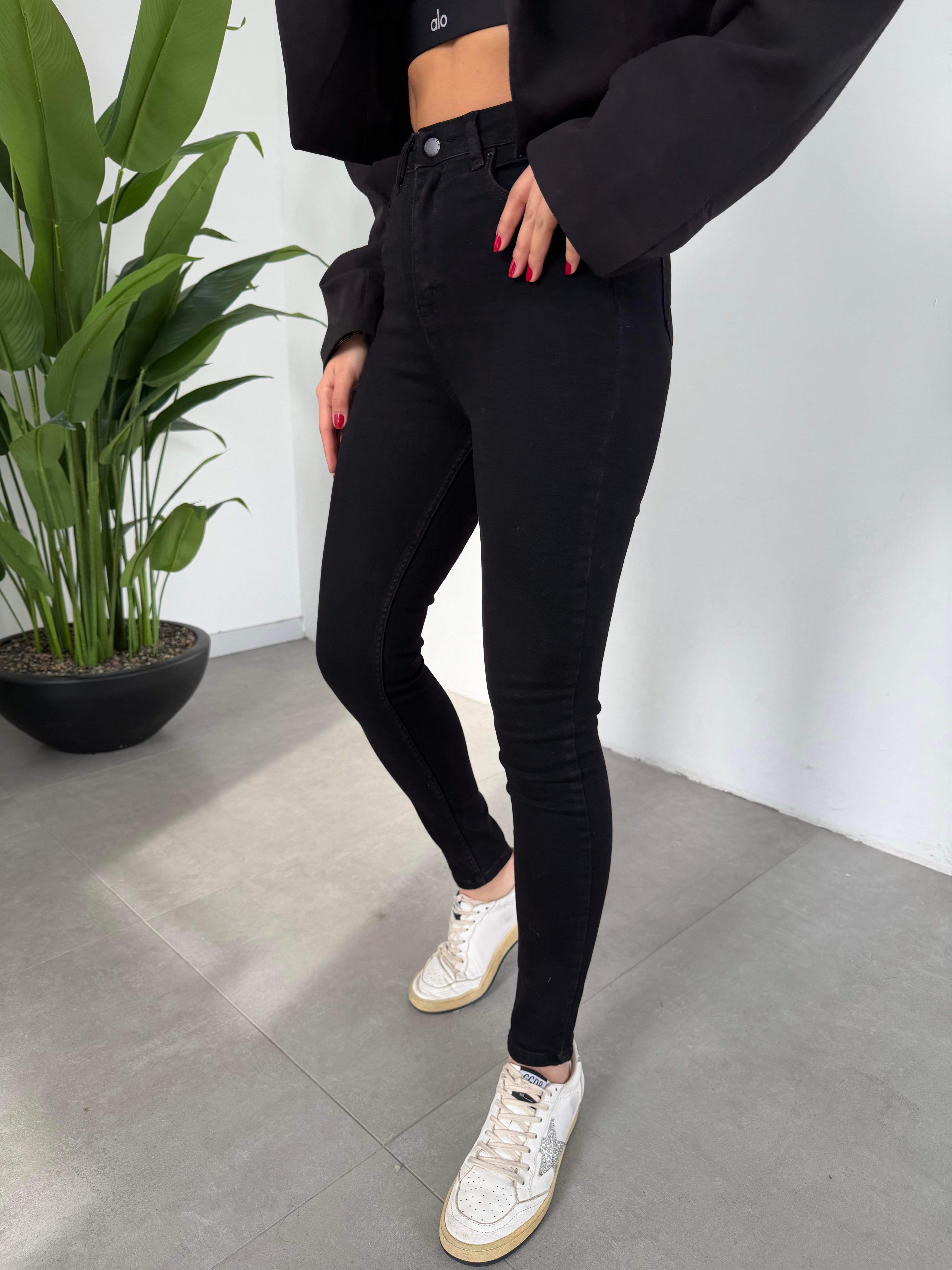 Siyah Skinny Jean