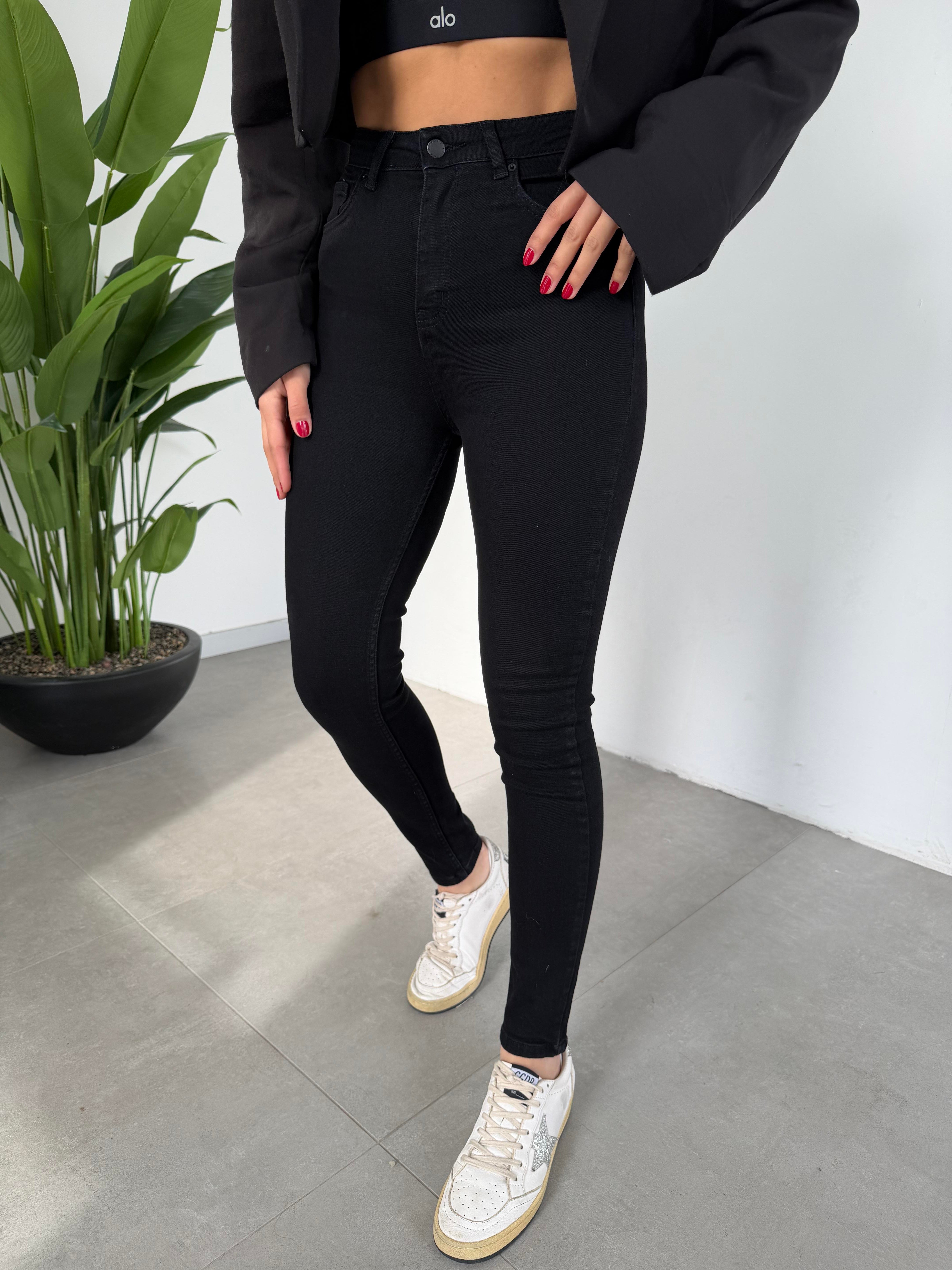 Siyah Skinny Jean