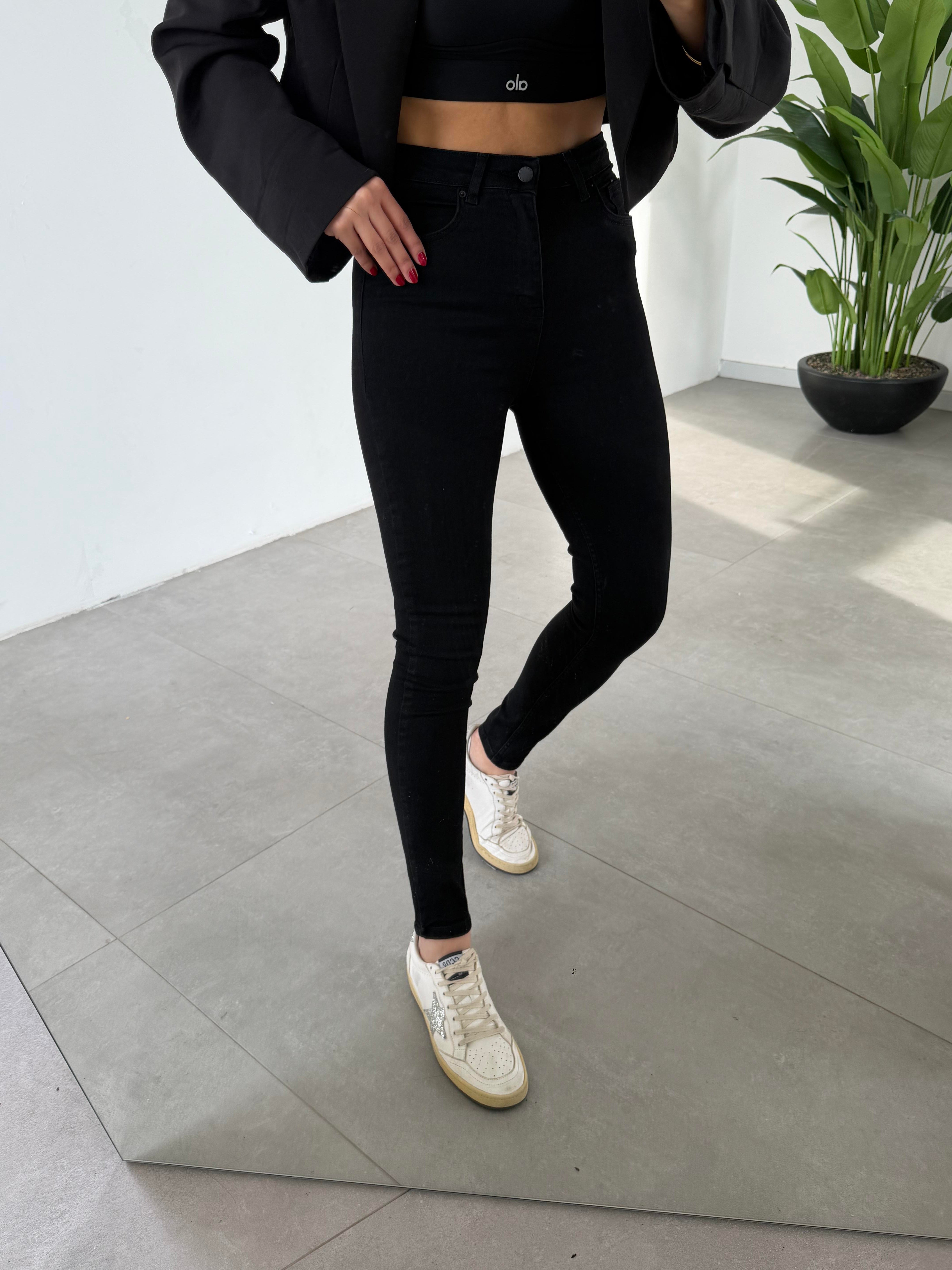 Siyah Skinny Jean