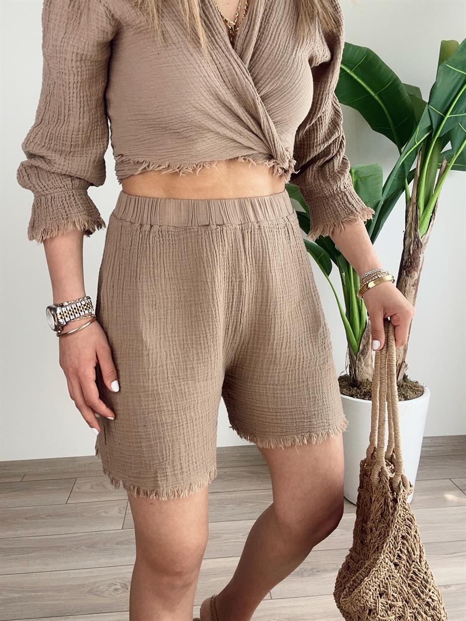 Taka Camel Şort
