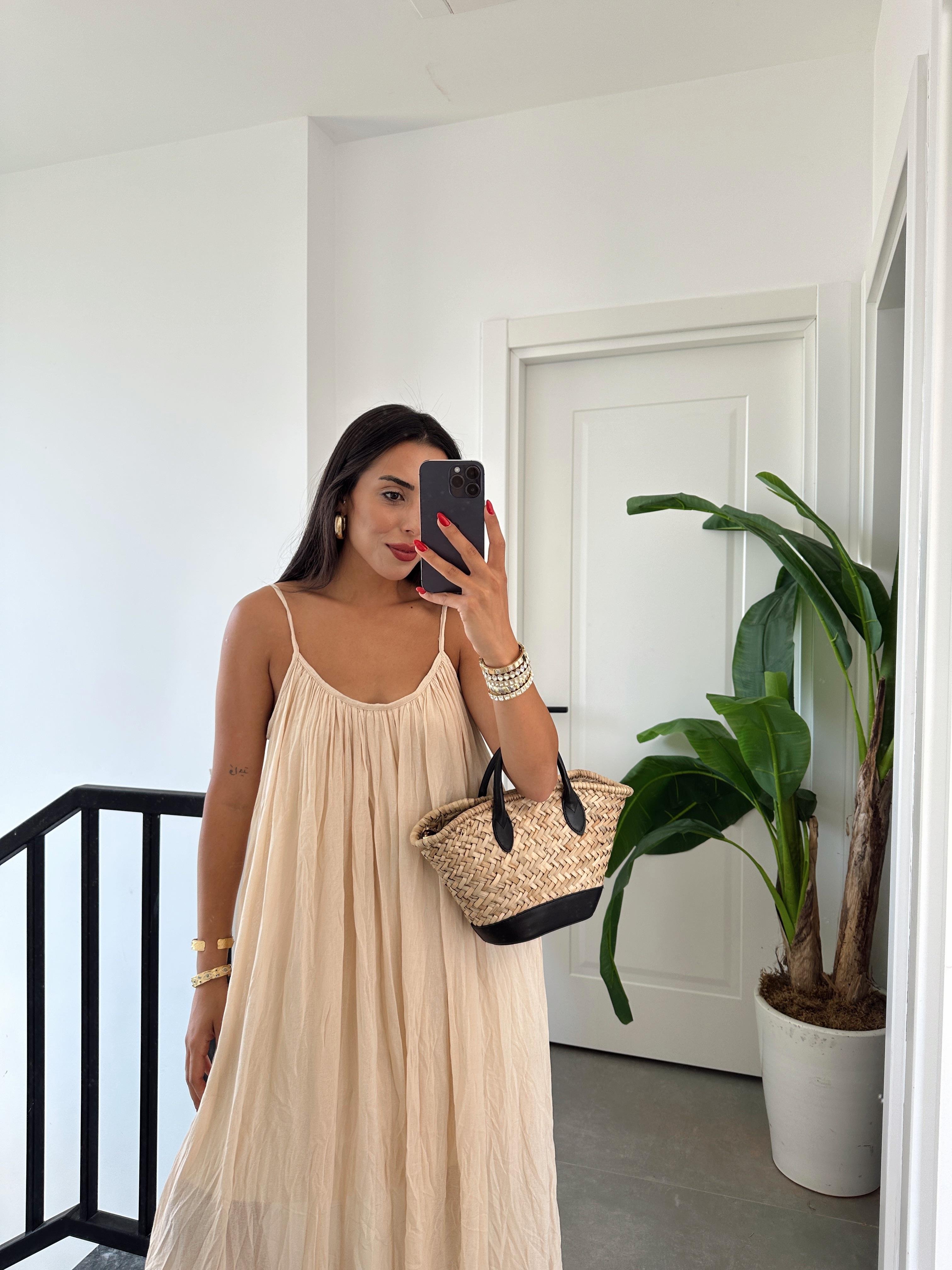 Taş Askılı Elbise