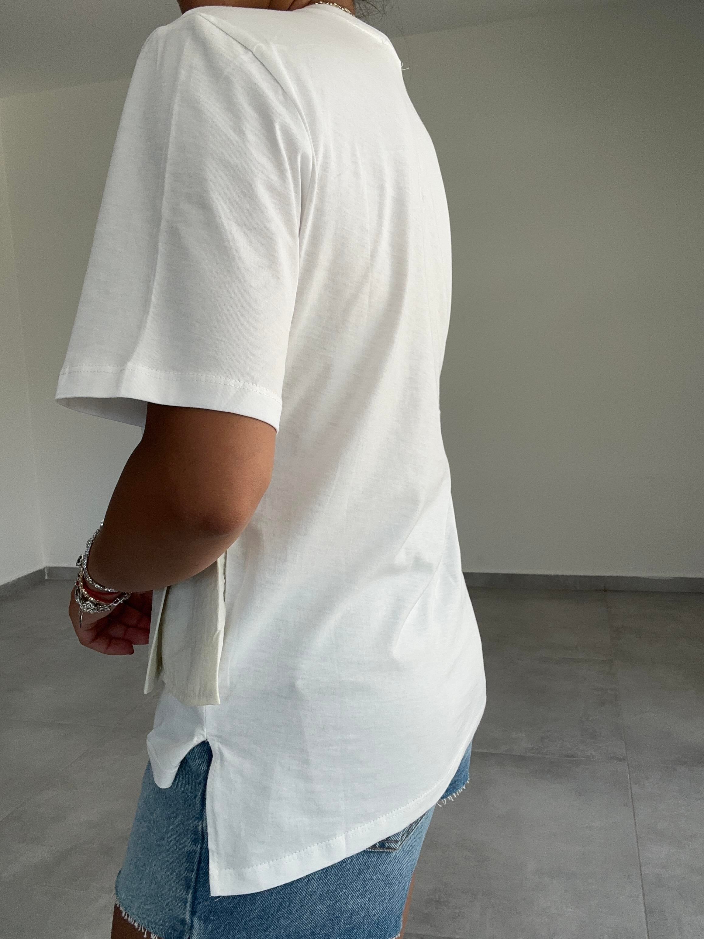 Taş Korsajlı Tshirt