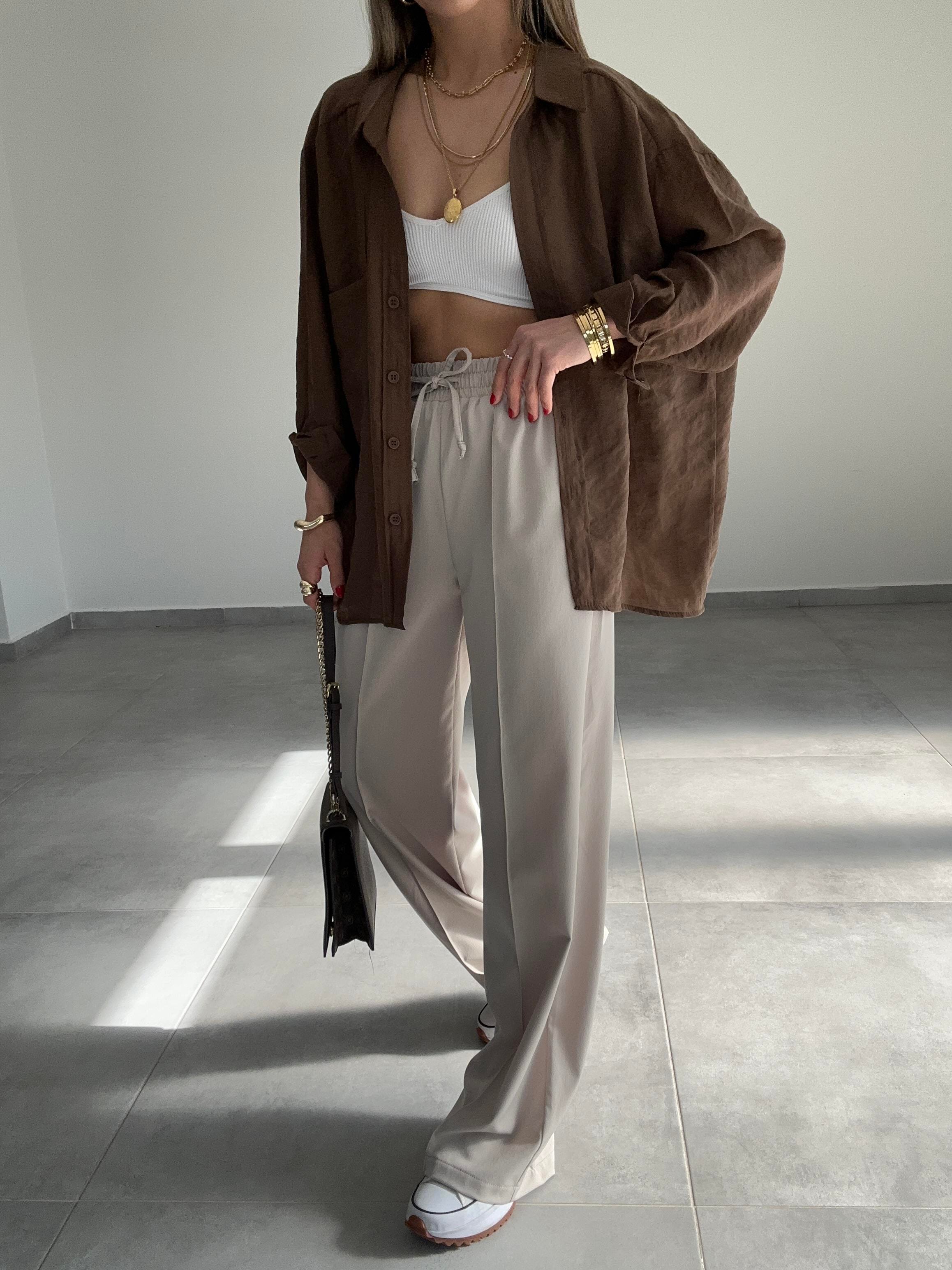 Taş Poliviskon Pantolon